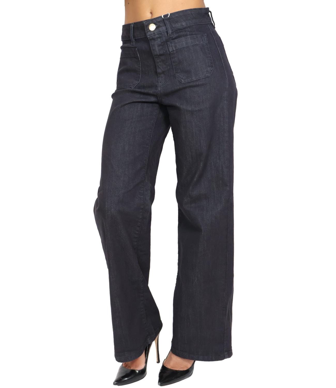 Emme Marella Pantalone da Donna - Blu - 2625136052200