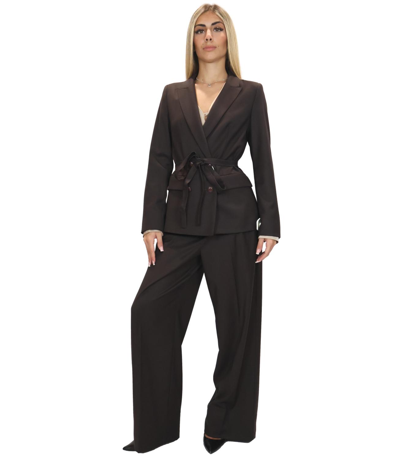 Emme Marella Pantalone da Donna - Testa Di Moro - 2625136111200