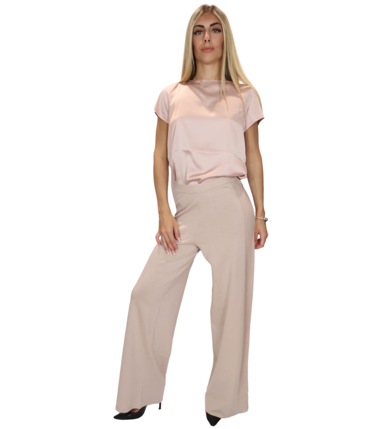 Emme Marella Pantalone da Donna - Sabbia - 2625336011200