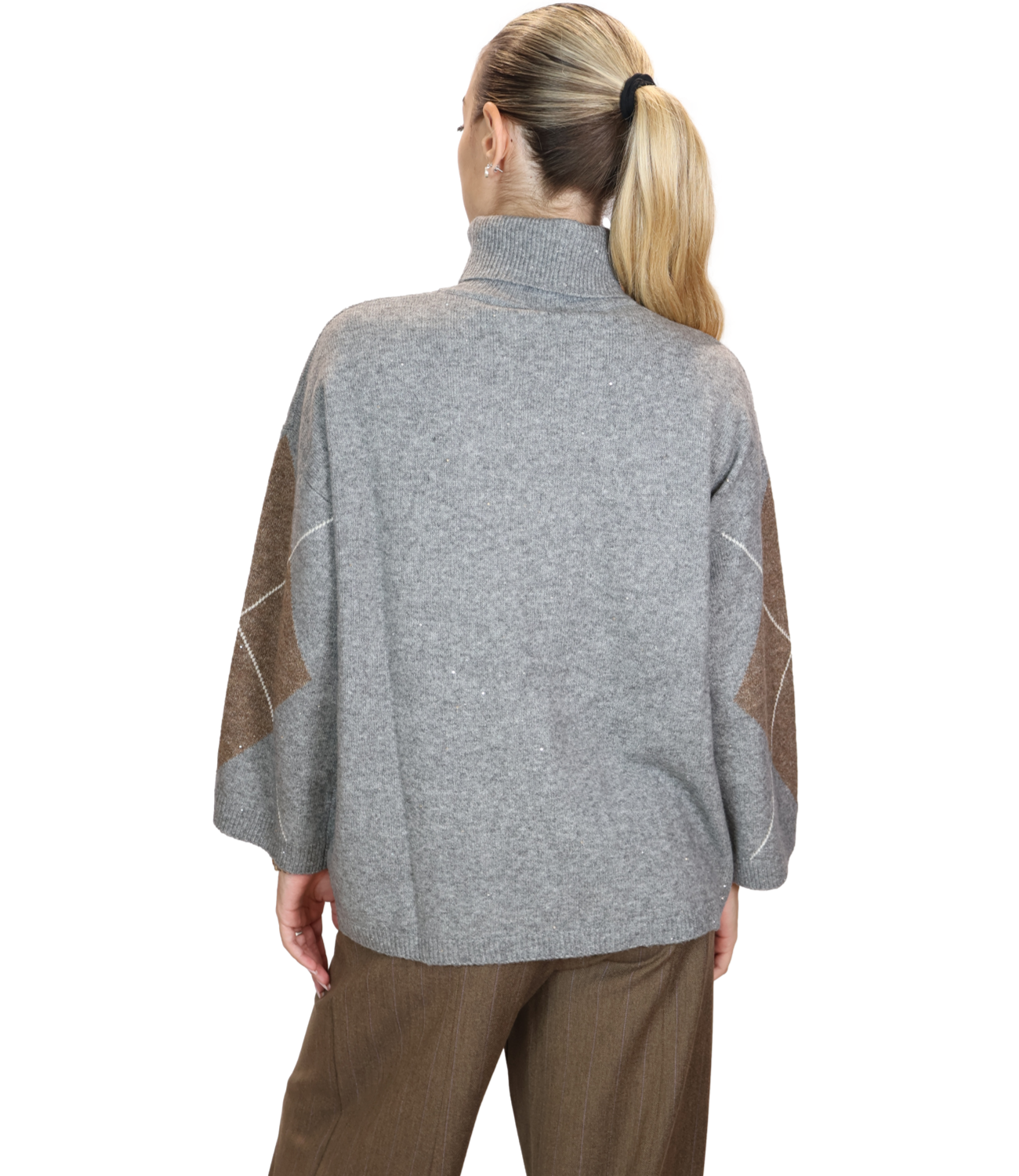 Emme Marella Maglia da Donna - Silver - 2625366092200