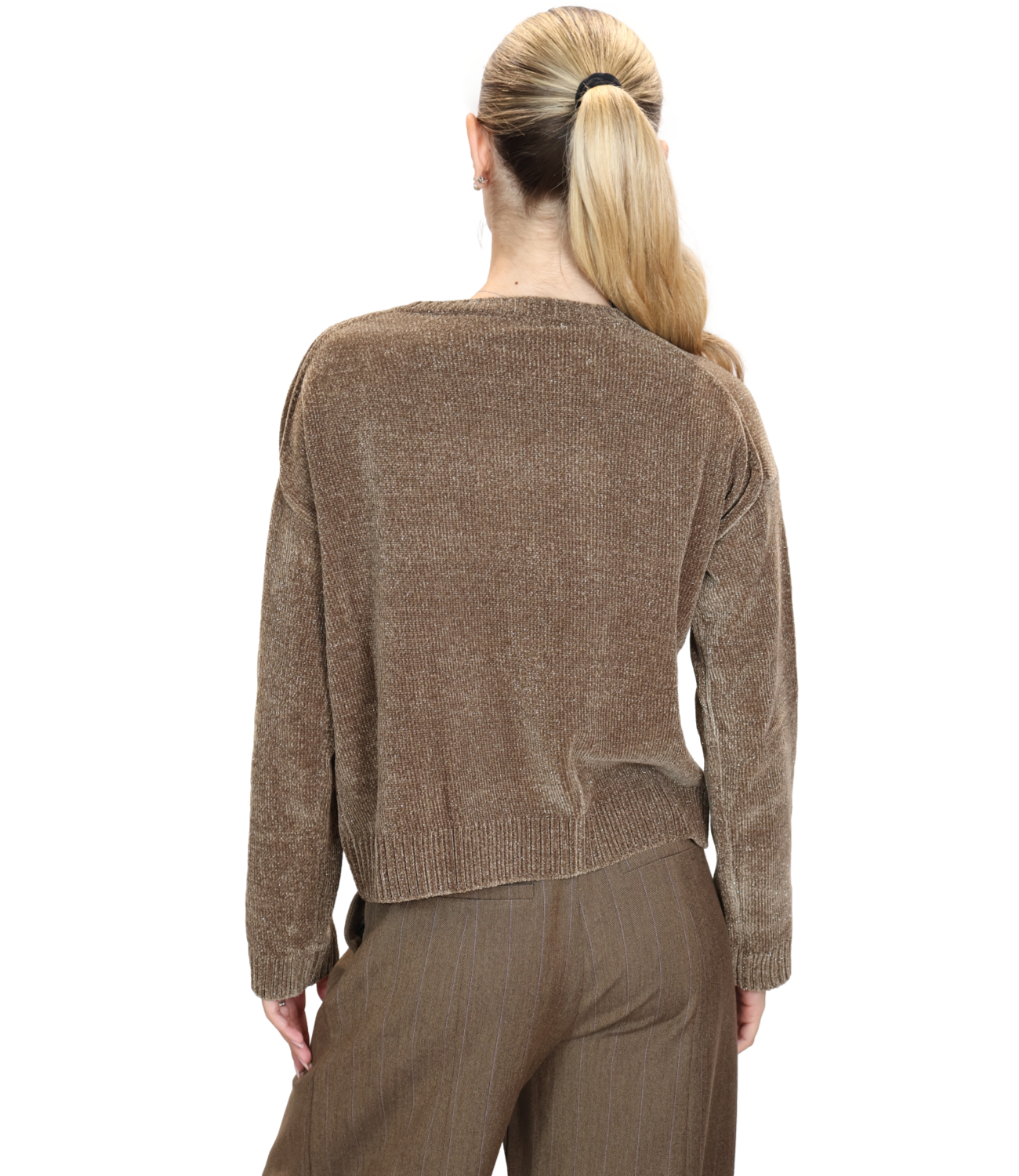 Emme Marella Maglia da Donna - Marrone - 2625366322200