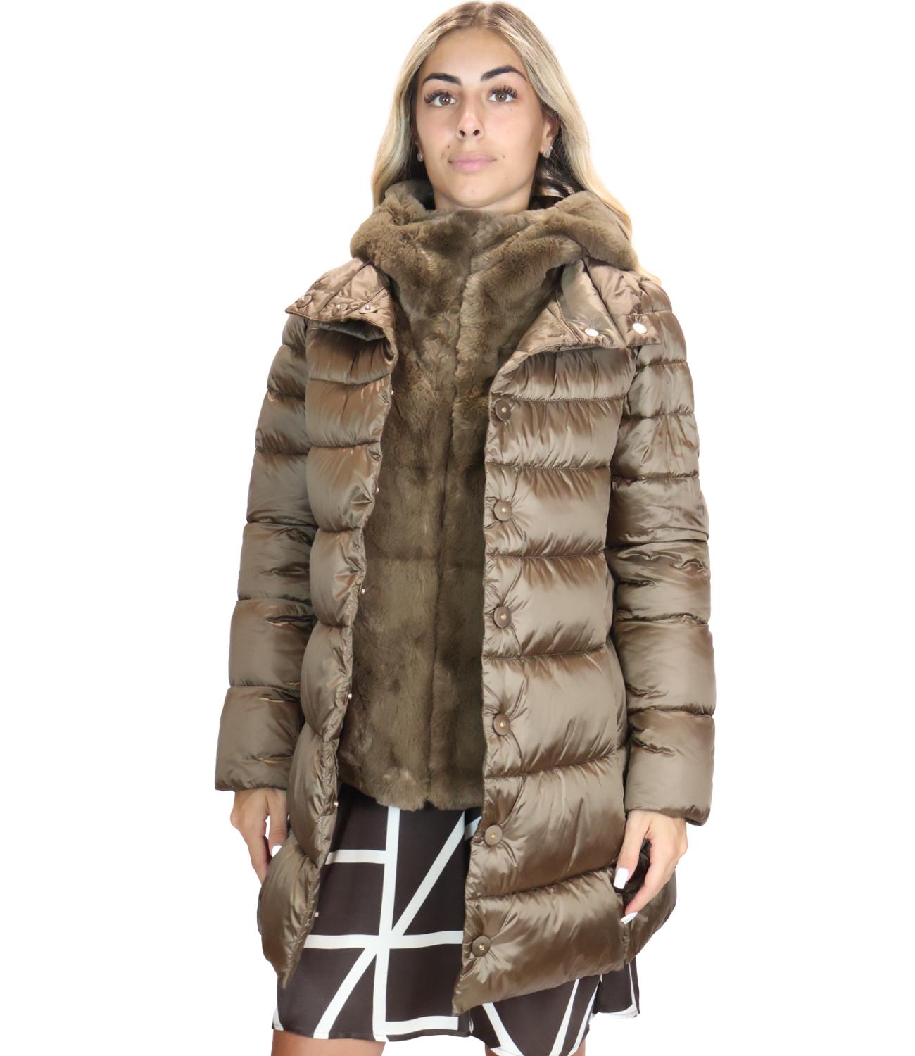 Emme Marella Imbottito da Donna - Tortora - 2625486132200