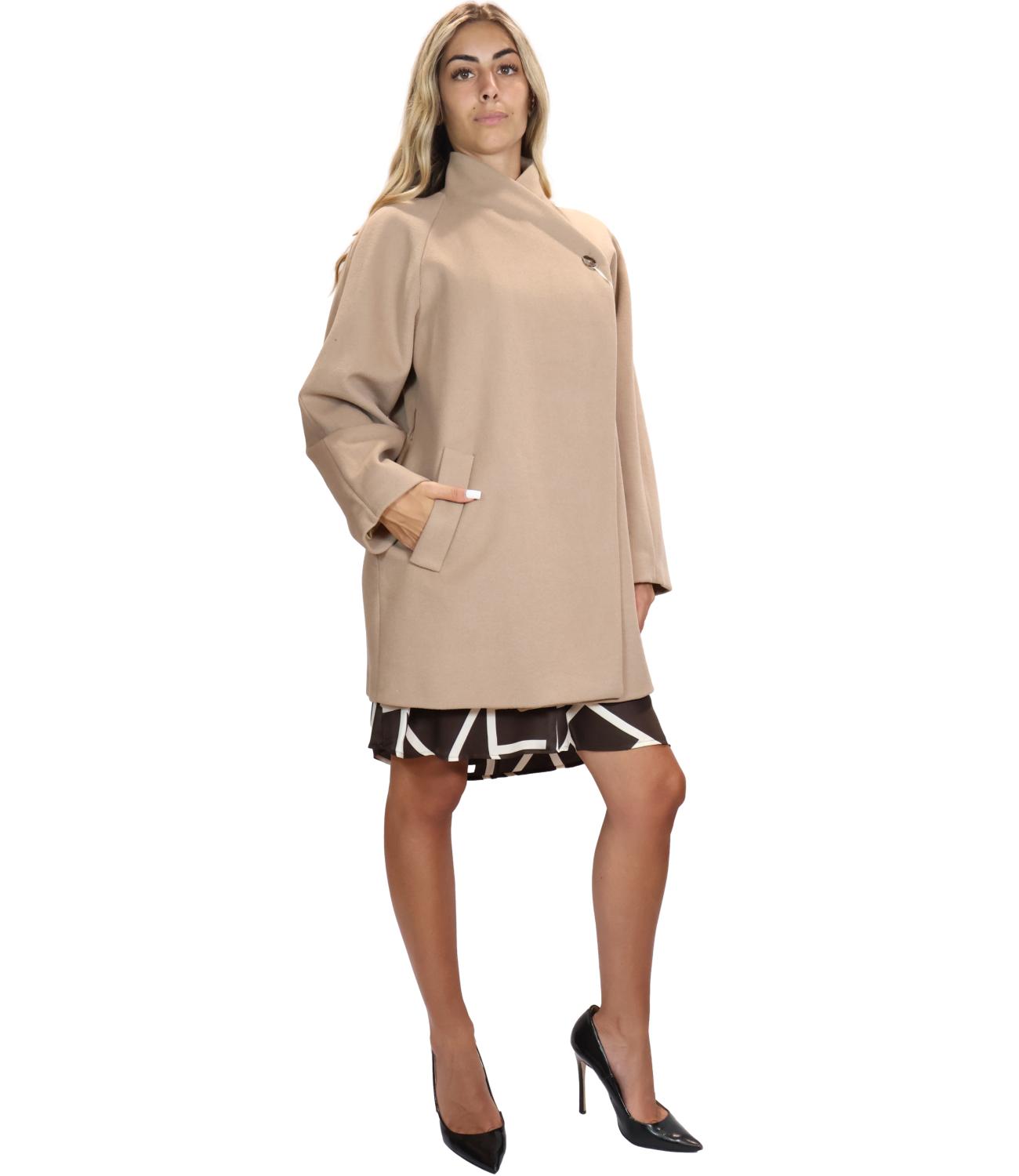 Emme Marella Cappotto da Donna - Nocciola - 2625906022200