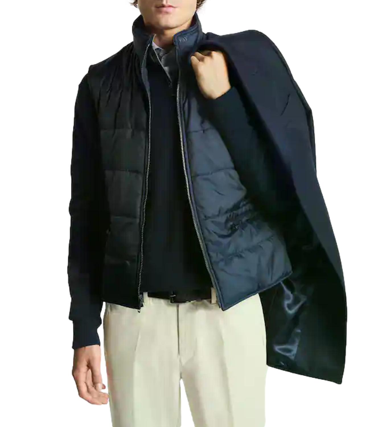 Fay Cappotto da Uomo - Blu Scuro - Nam53531390gah