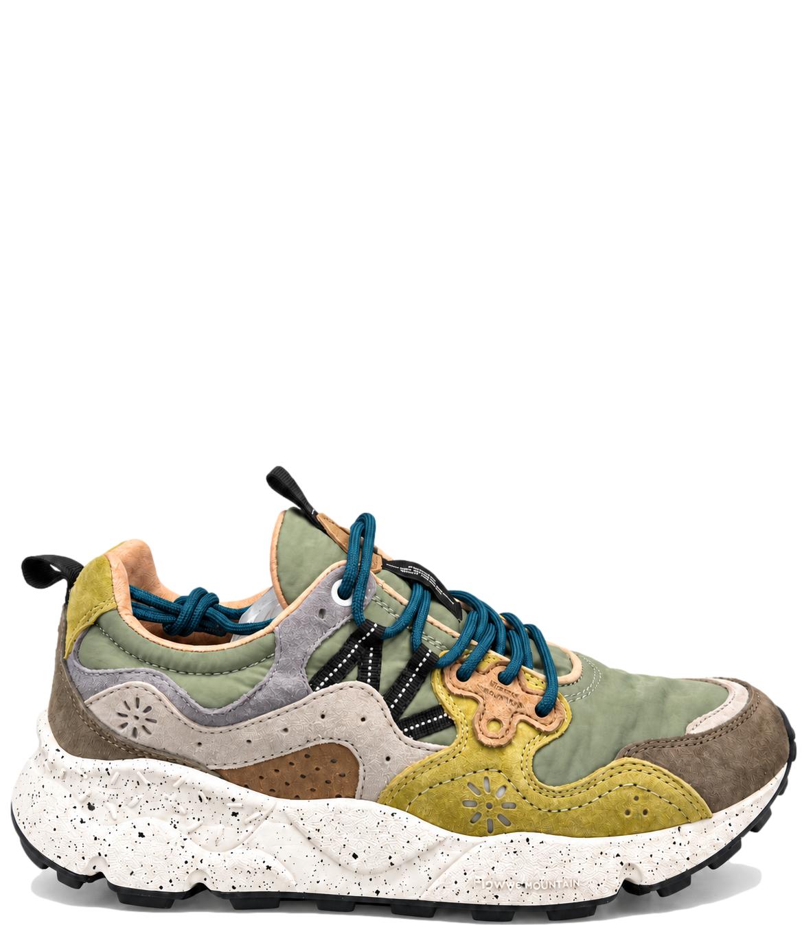 Flower Mountain Sneakers da Uomo - Marrone - 001-2017816-01