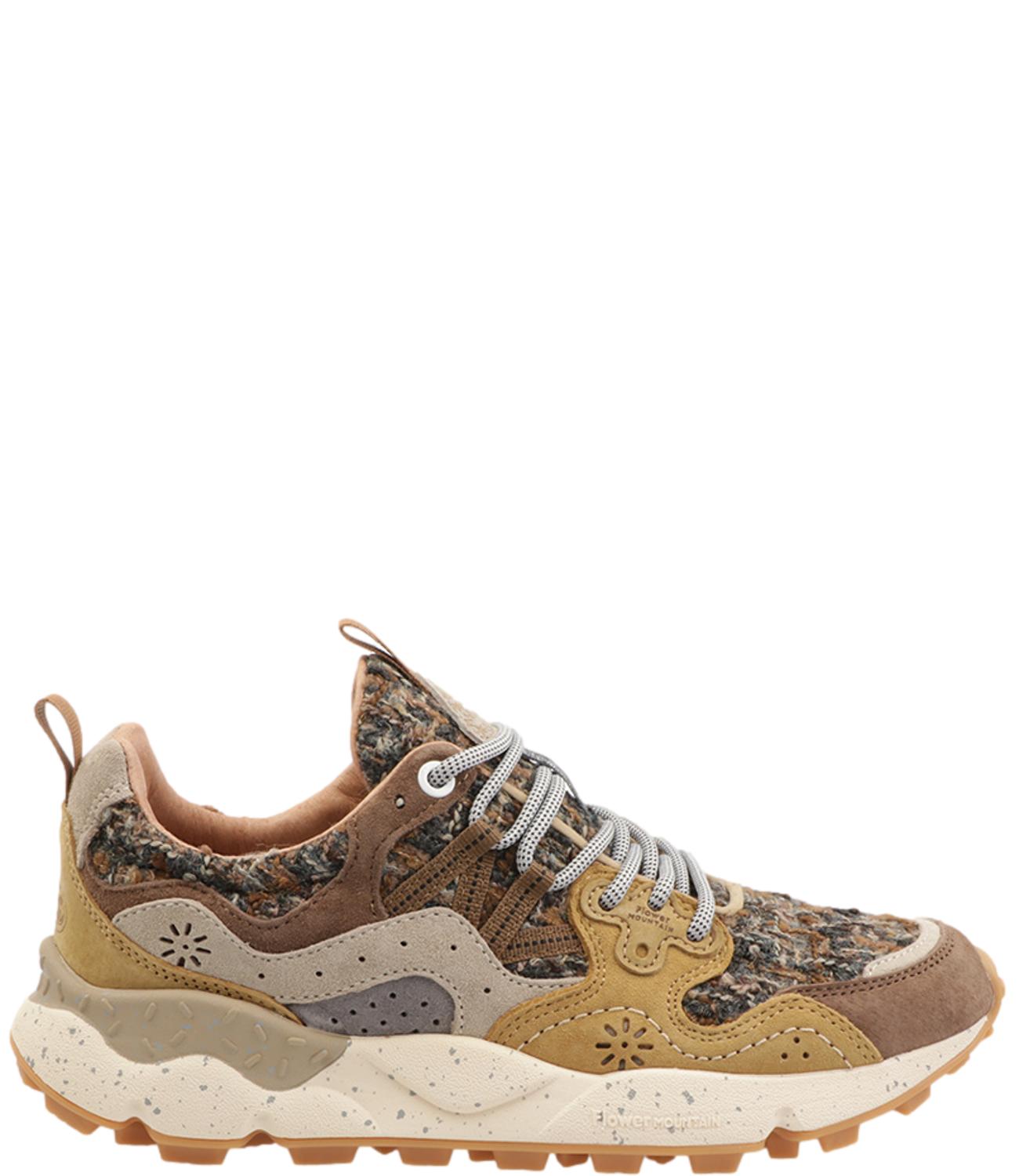 Flower Mountain Sneakers da Donna - Brown/cognac/beige - 001 2017818 28