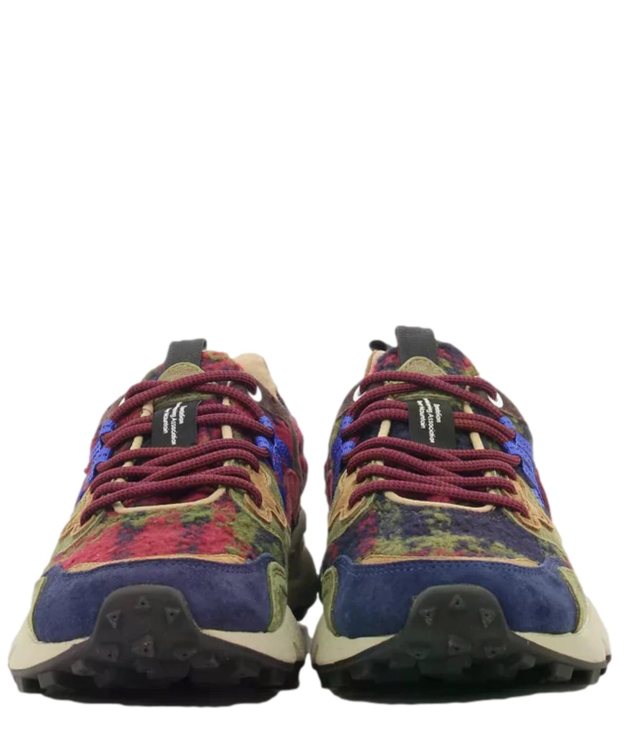 Flower Mountain Sneakers da Donna - Dark Grey/brown/bordeaux - 001 2017818 30
