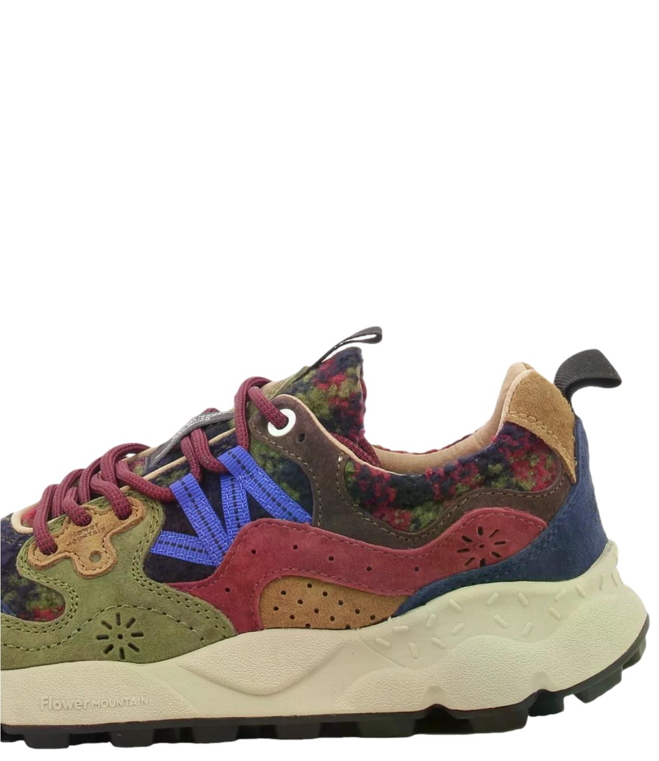 Flower Mountain Sneakers da Donna - Dark Grey/brown/bordeaux - 001 2017818 30