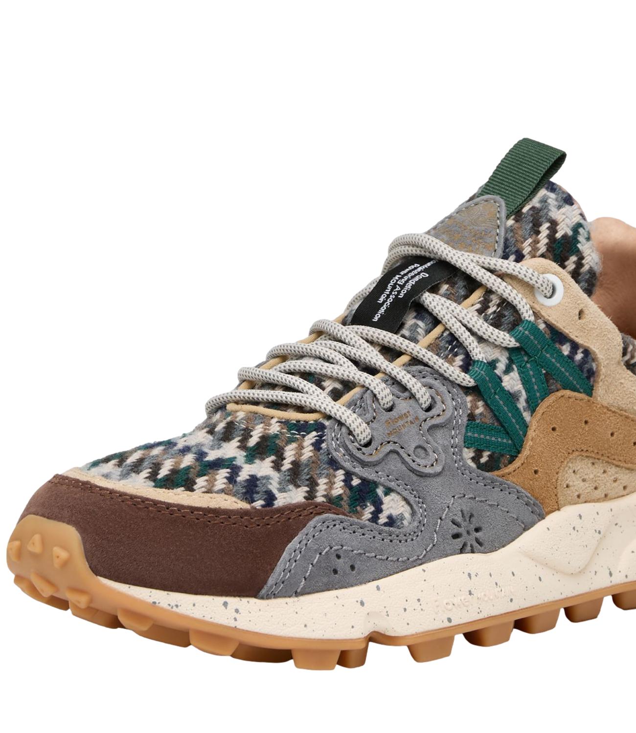 Flower Mountain Sneakers da Donna - Brown/anthracite/cuoio - 001 2017818 39