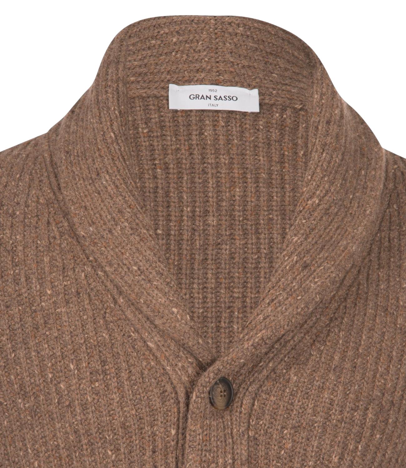 Gran Sasso Cardigan da Uomo - Beige - 13150/25202