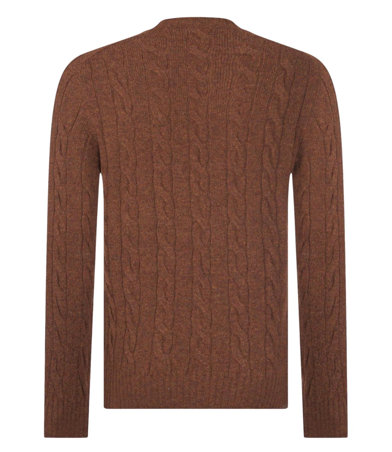 Gran Sasso Pullover da Uomo - Ruggine - 23103/28502
