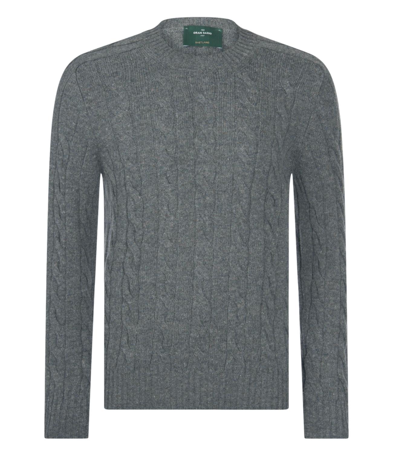 Gran Sasso Pullover da Uomo - Salvia - 23103/28502