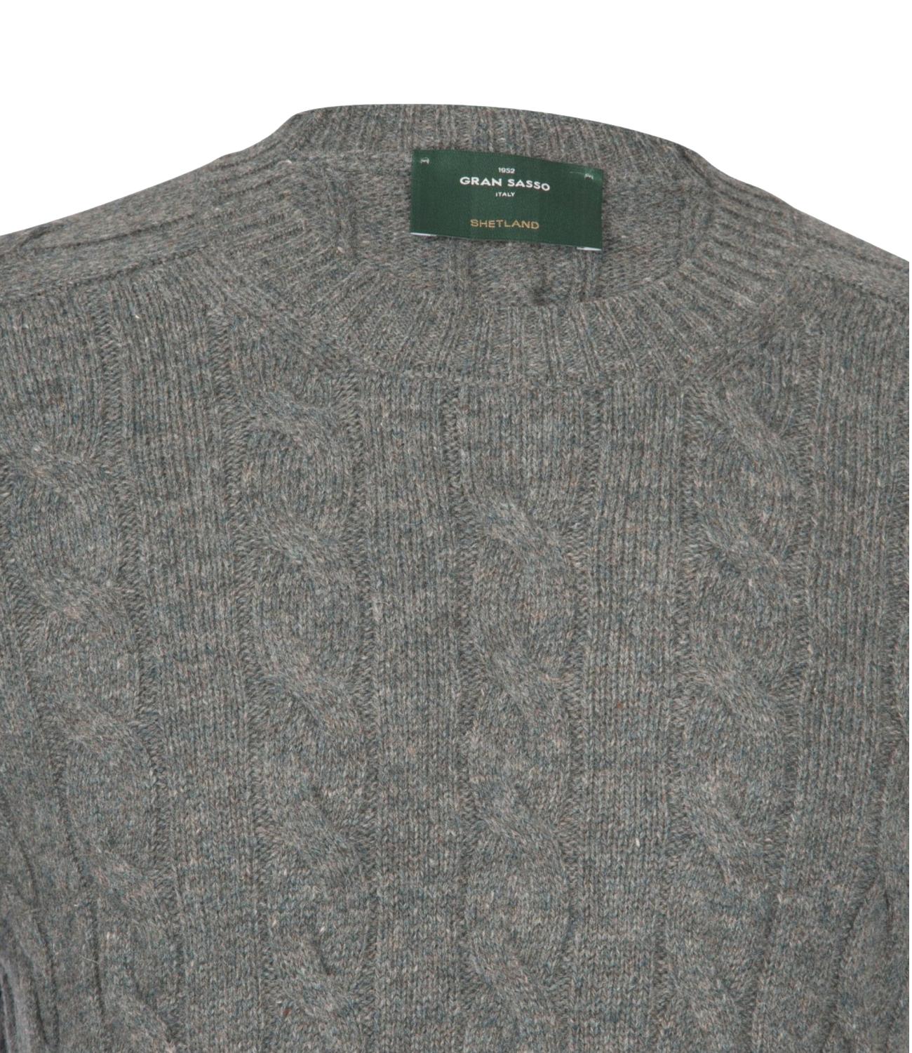 Gran Sasso Pullover da Uomo - Salvia - 23103/28502