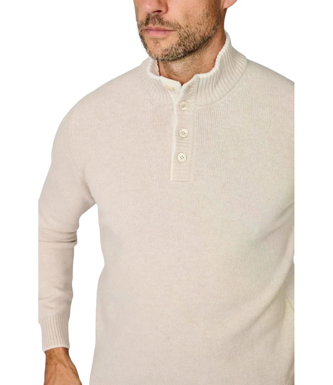 Gran Sasso Pullover da Uomo - Panna - 23190/25011