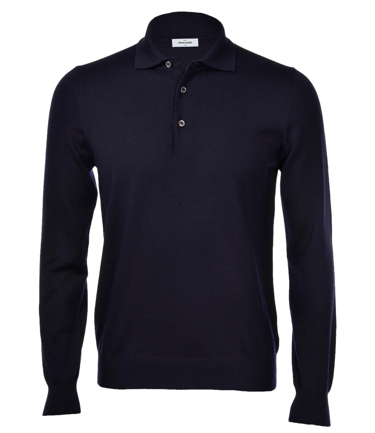 Gran Sasso Polo da Uomo - Blu - 55112/14290