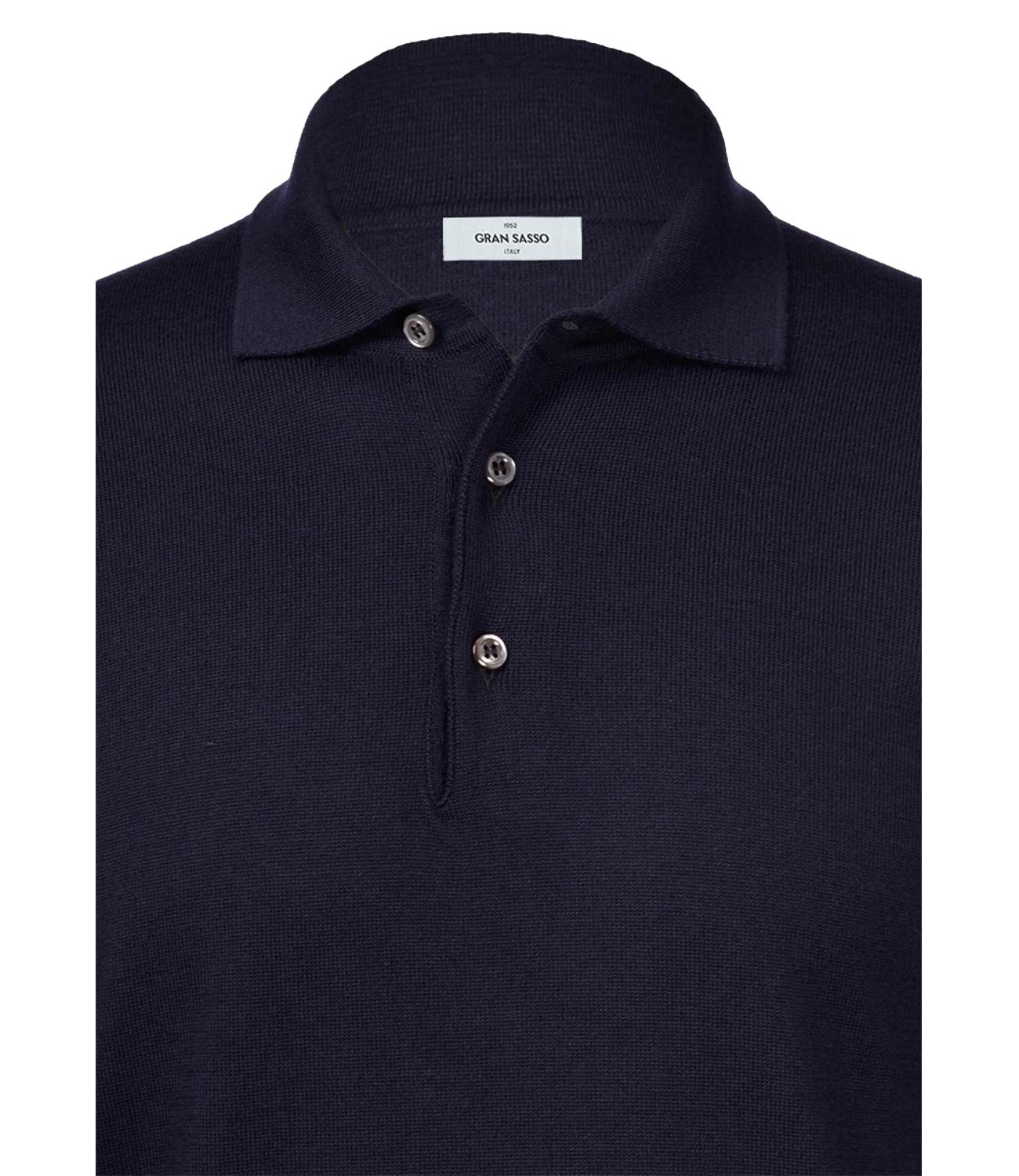 Gran Sasso Polo da Uomo - Blu - 55112/14290
