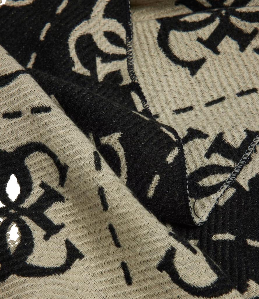 Guess Sciarpa/Foulard da Donna - Coal Logo - Aw5217vis03