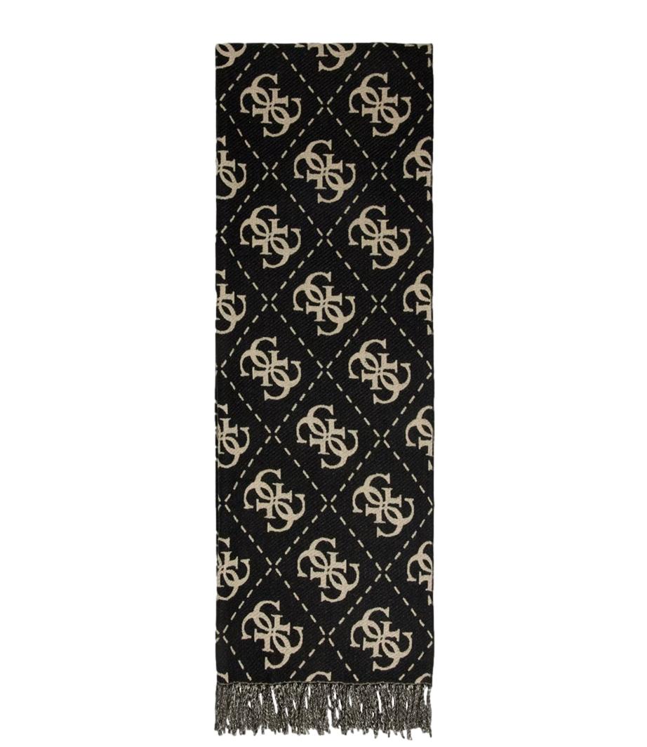 Guess Sciarpa/Foulard da Donna - Coal Logo - Aw5217vis03