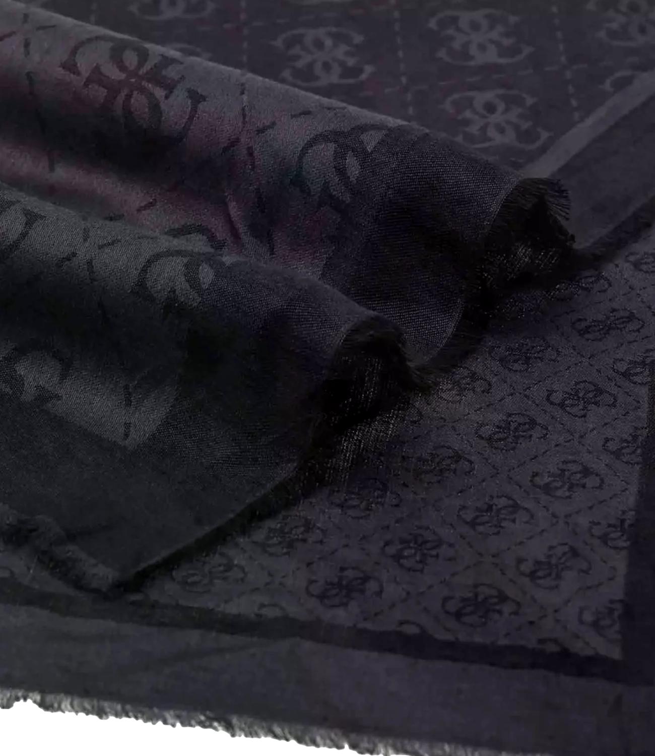 Guess Sciarpa/Foulard da Donna - Coal Logo - Aw5526vis03