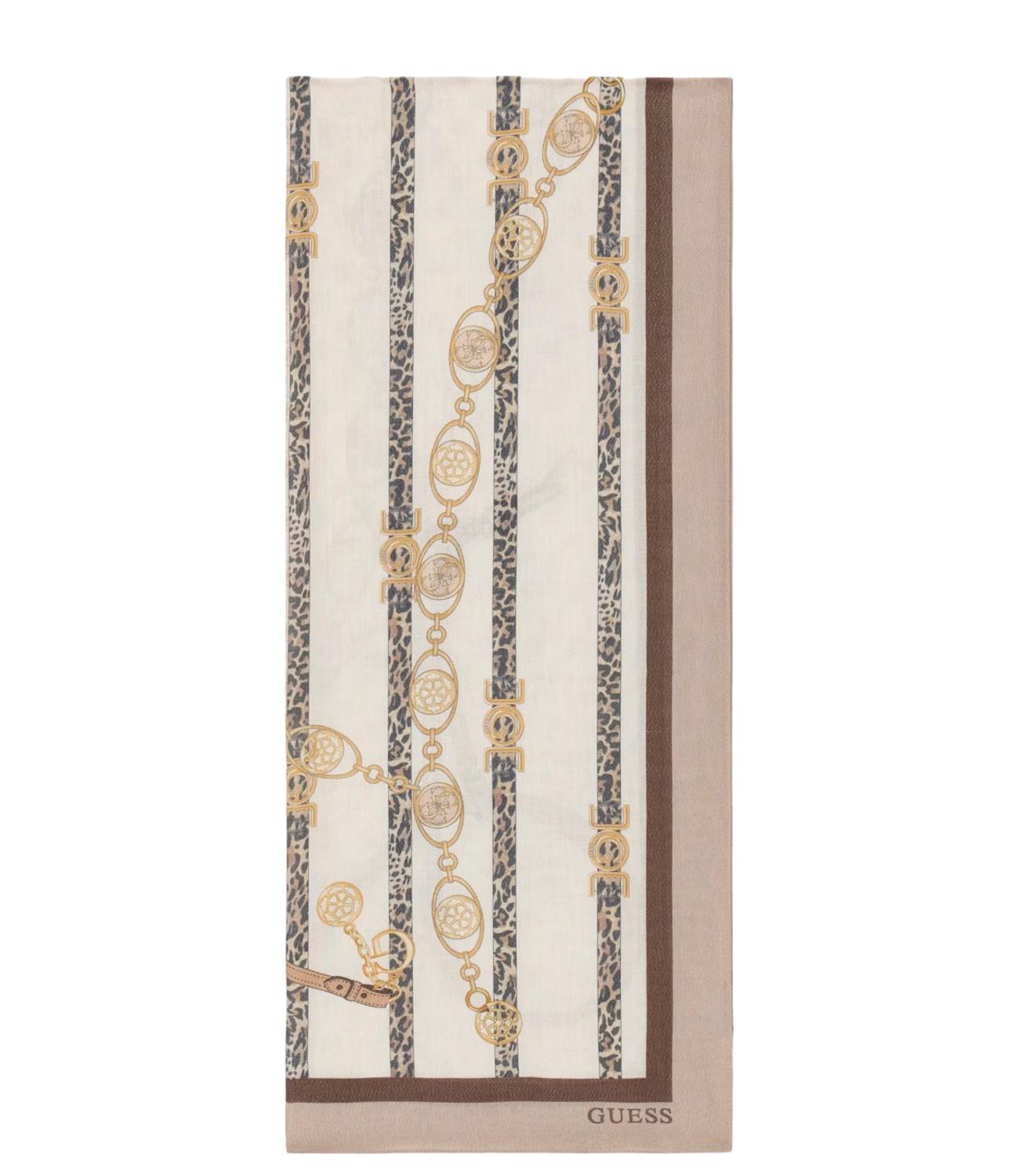 Guess Sciarpa/Foulard da Donna - Light Taupe - Aw5532vis03