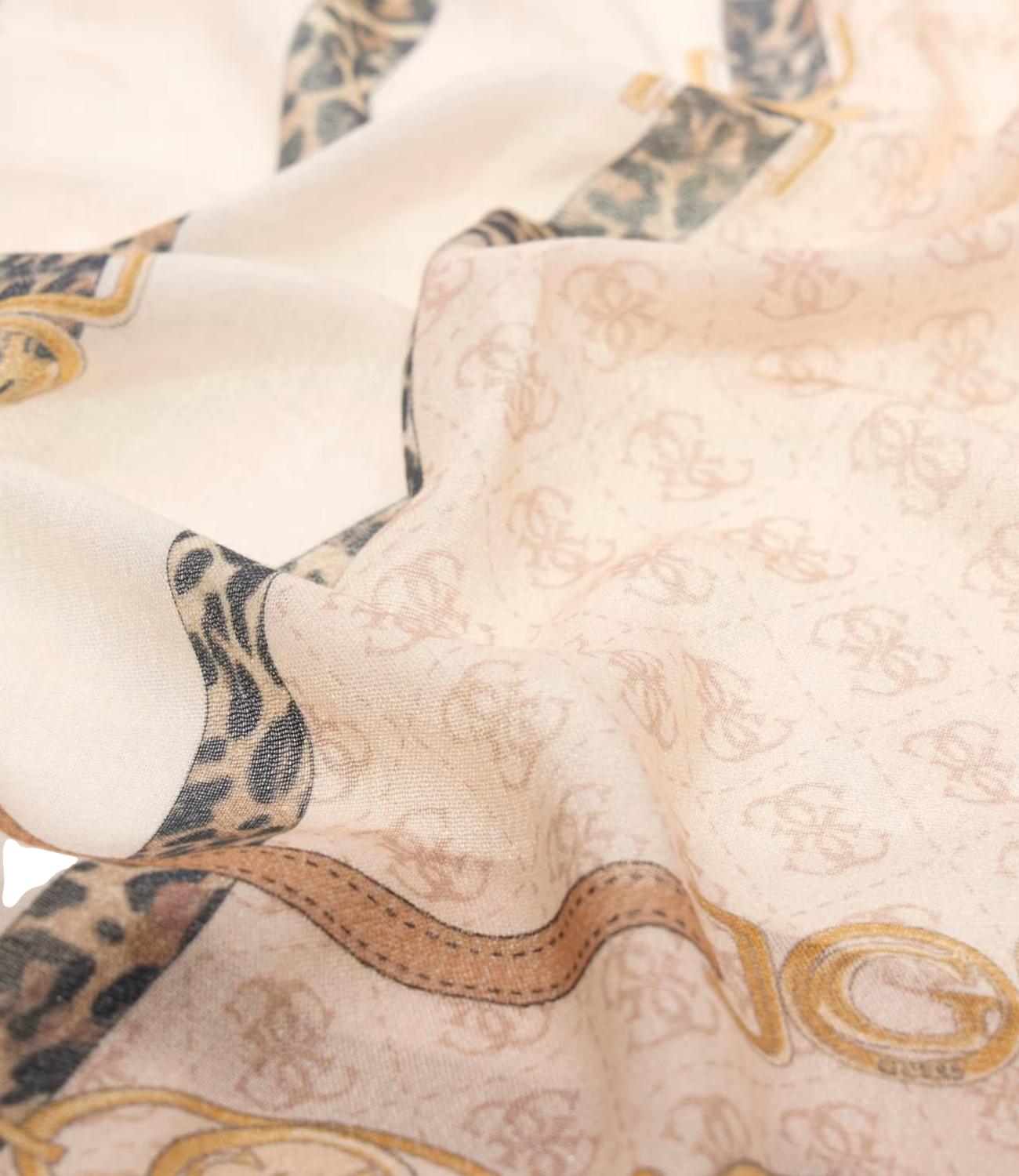Guess Sciarpa/Foulard da Donna - Light Taupe - Aw5532vis03