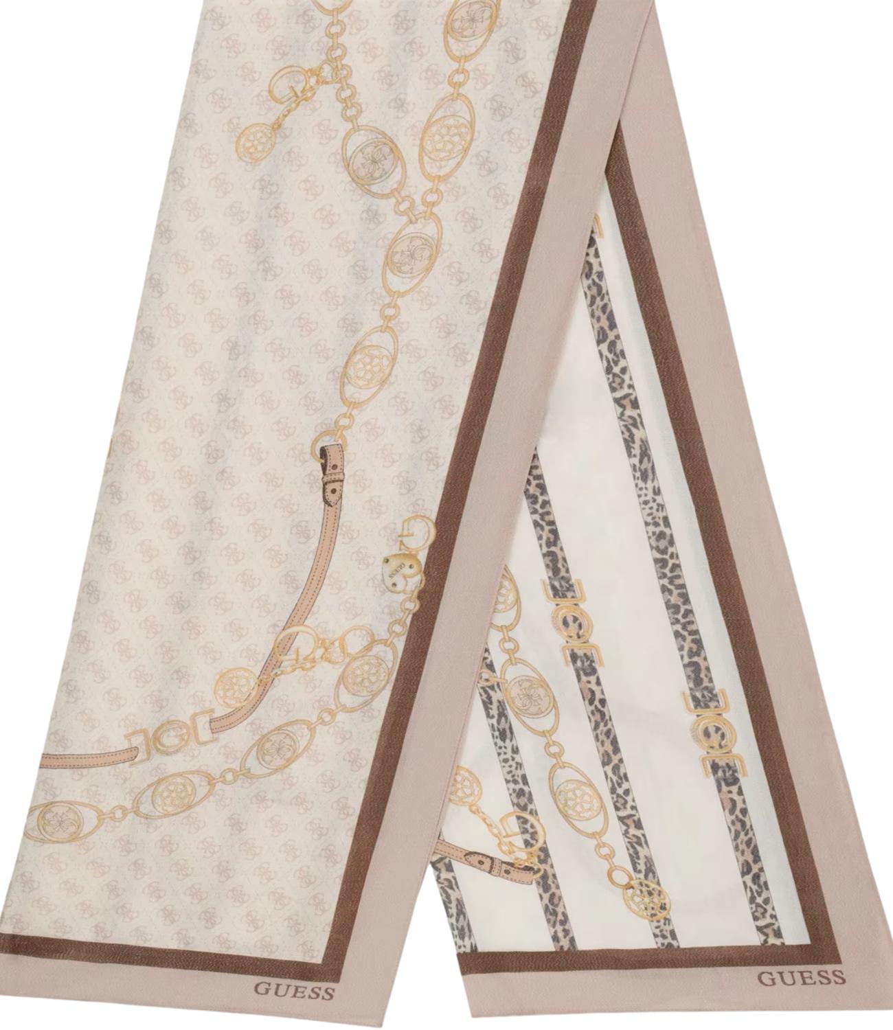 Guess Sciarpa/Foulard da Donna - Light Taupe - Aw5532vis03