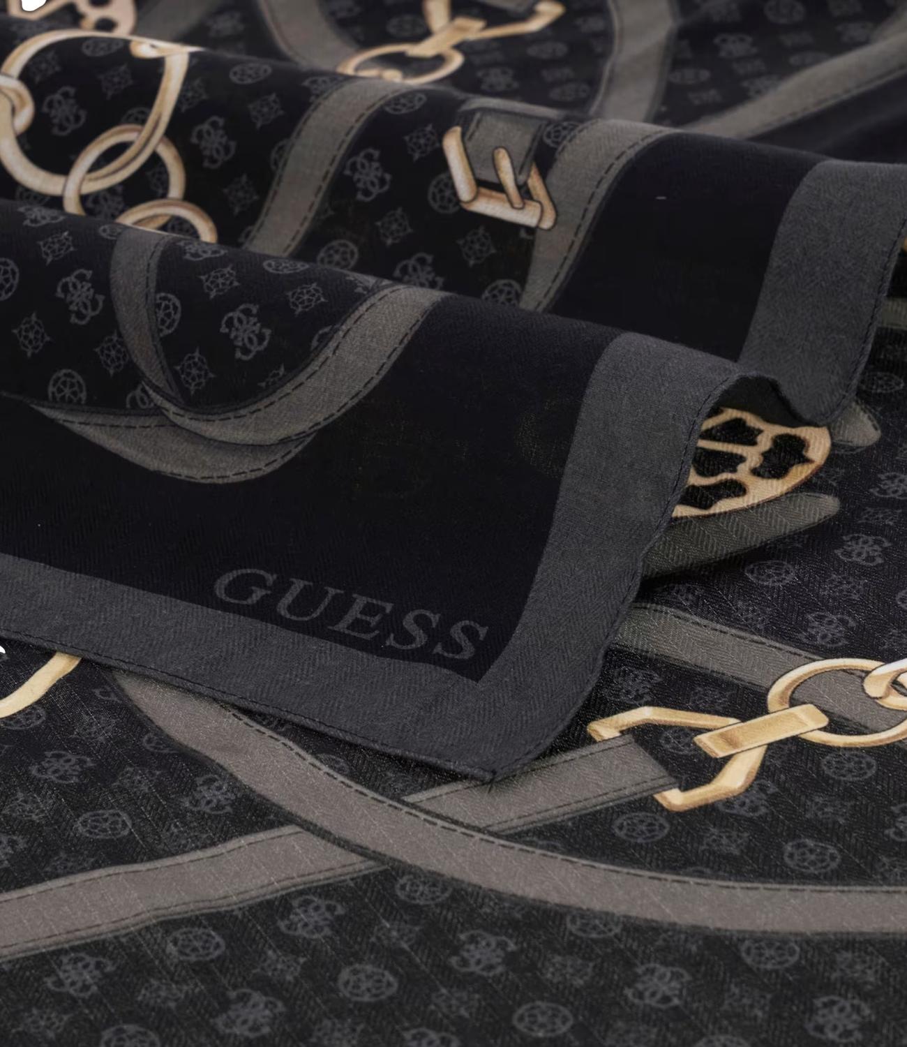 Guess Sciarpa/Foulard da Donna - Black - Aw5679pol03