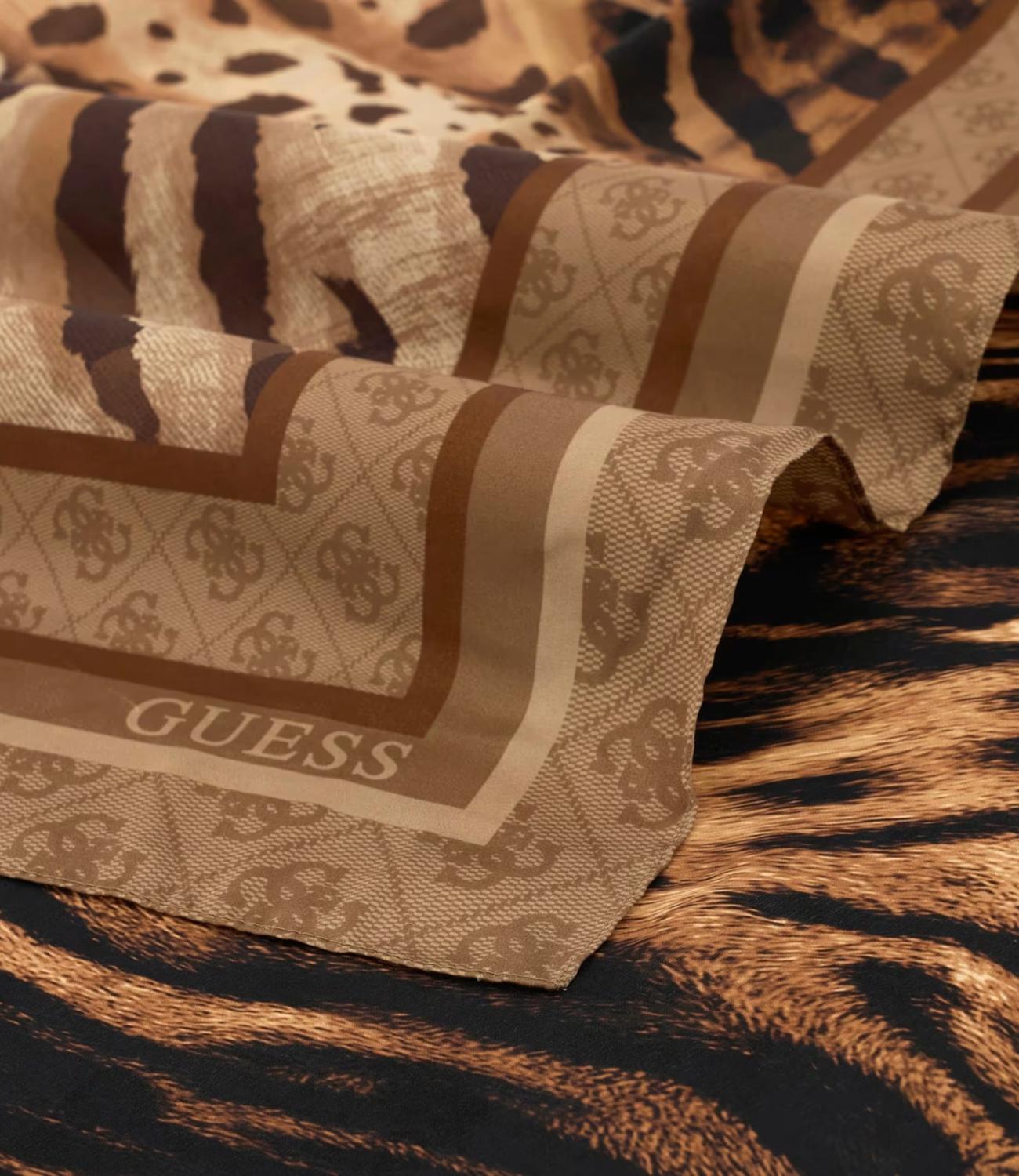 Guess Sciarpa/Foulard da Donna - Natural - Aw5684pol20
