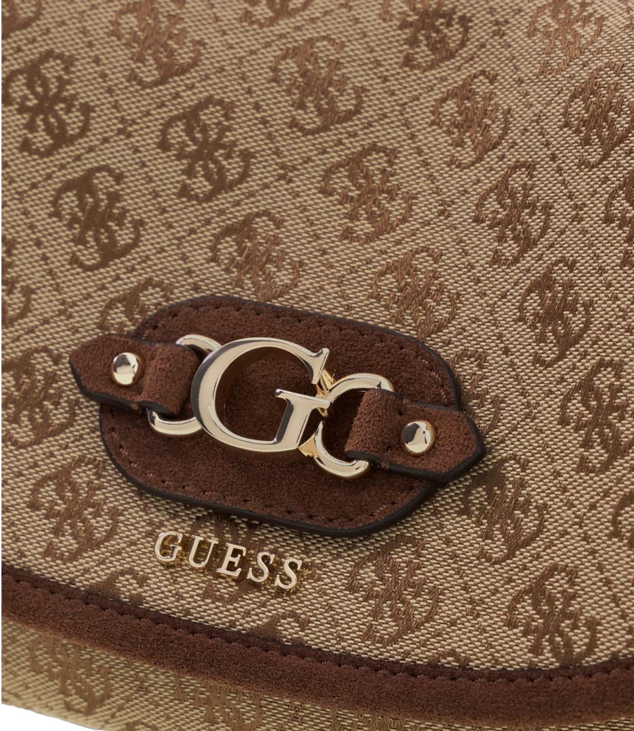 Guess Borsa da Donna - Latte Logo/brown - Hwjg2313190