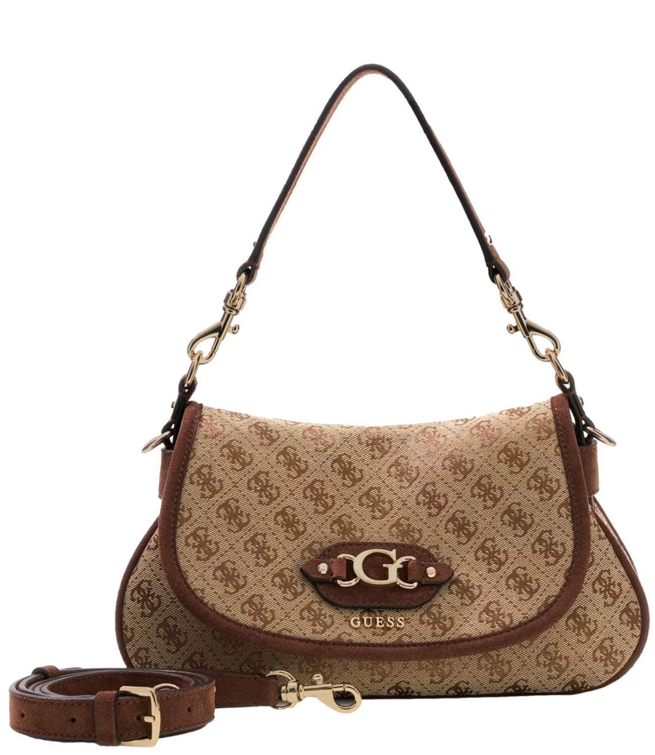 Guess Borsa da Donna - Latte Logo/brown - Hwjg2313190
