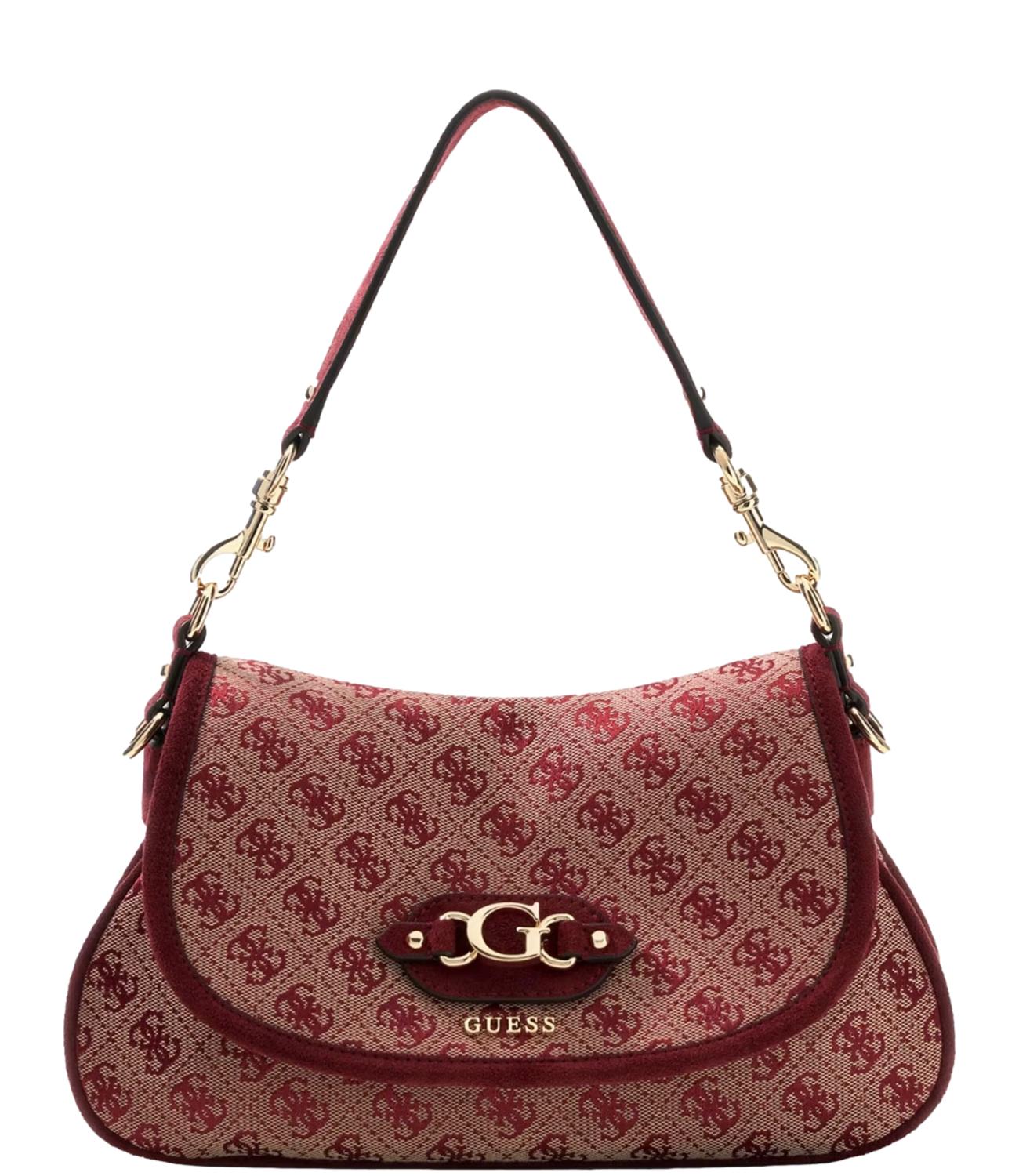 Guess Borsa da Donna - Merlot Logo - Hwjg2313190