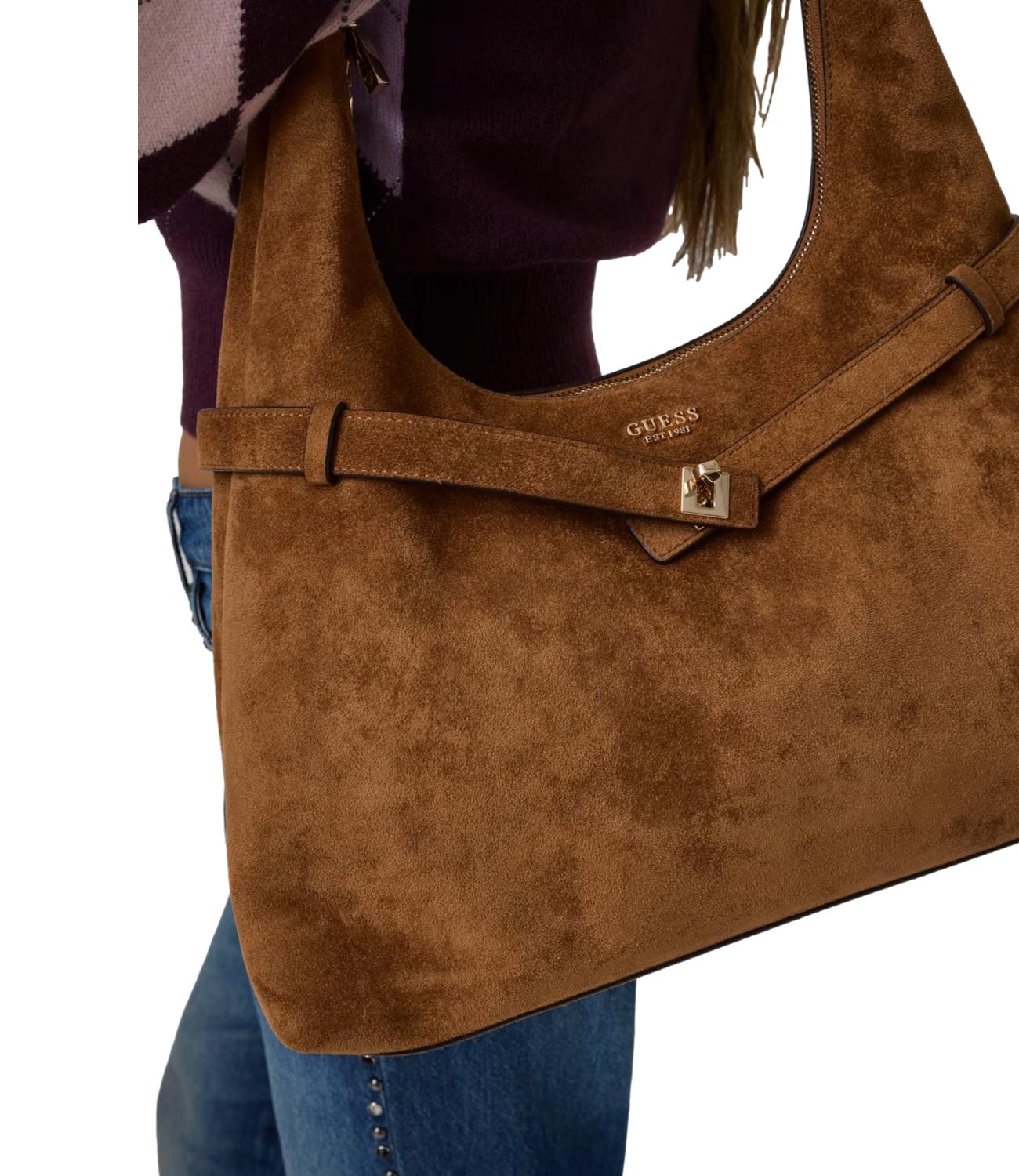Guess Borsa da Donna - Cognac - Hwsg9754010