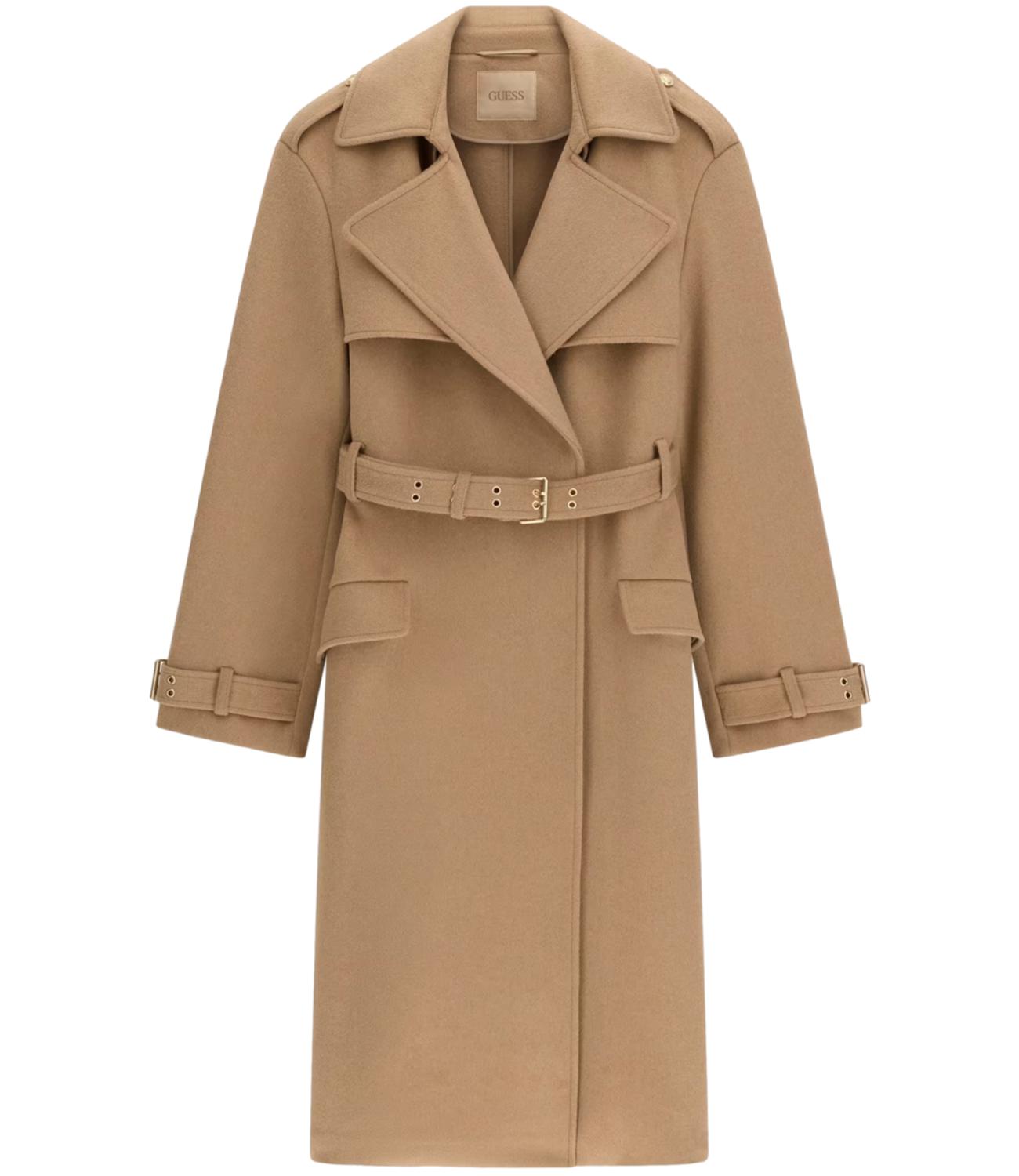 Guess Giubbino da Donna - Toasted Taupe - W6bl51w4138
