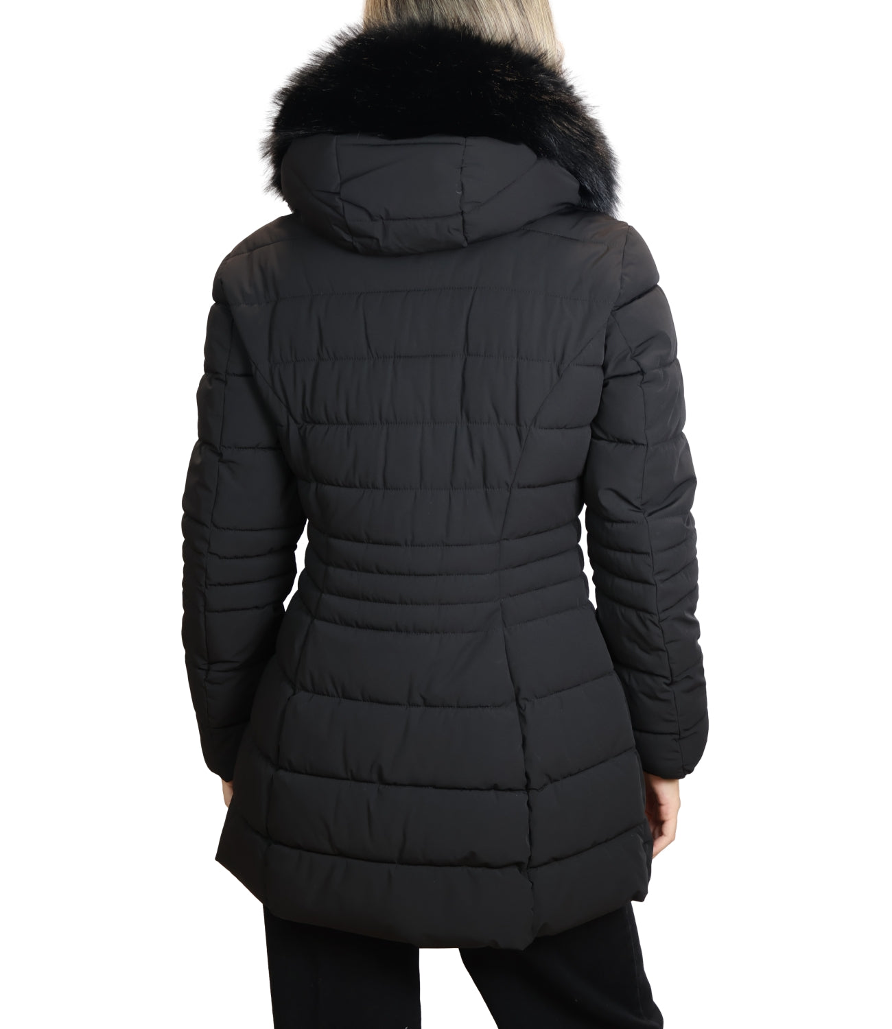 Guess Giubbino da Donna - Jet Black A996 - W6bl77w4713