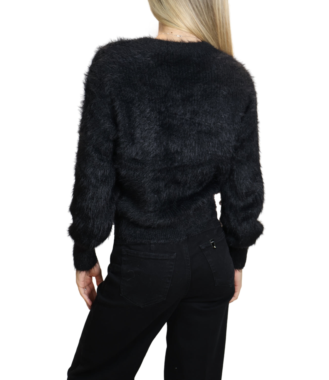 Guess Cardigan da Donna - Jet Black A996 - W6br26z1408