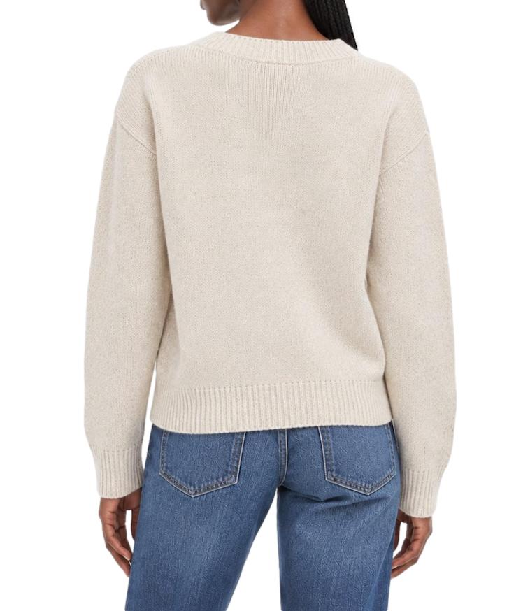 Guess Maglia da Donna - Creme Brulee Sequins - W6br42z1438