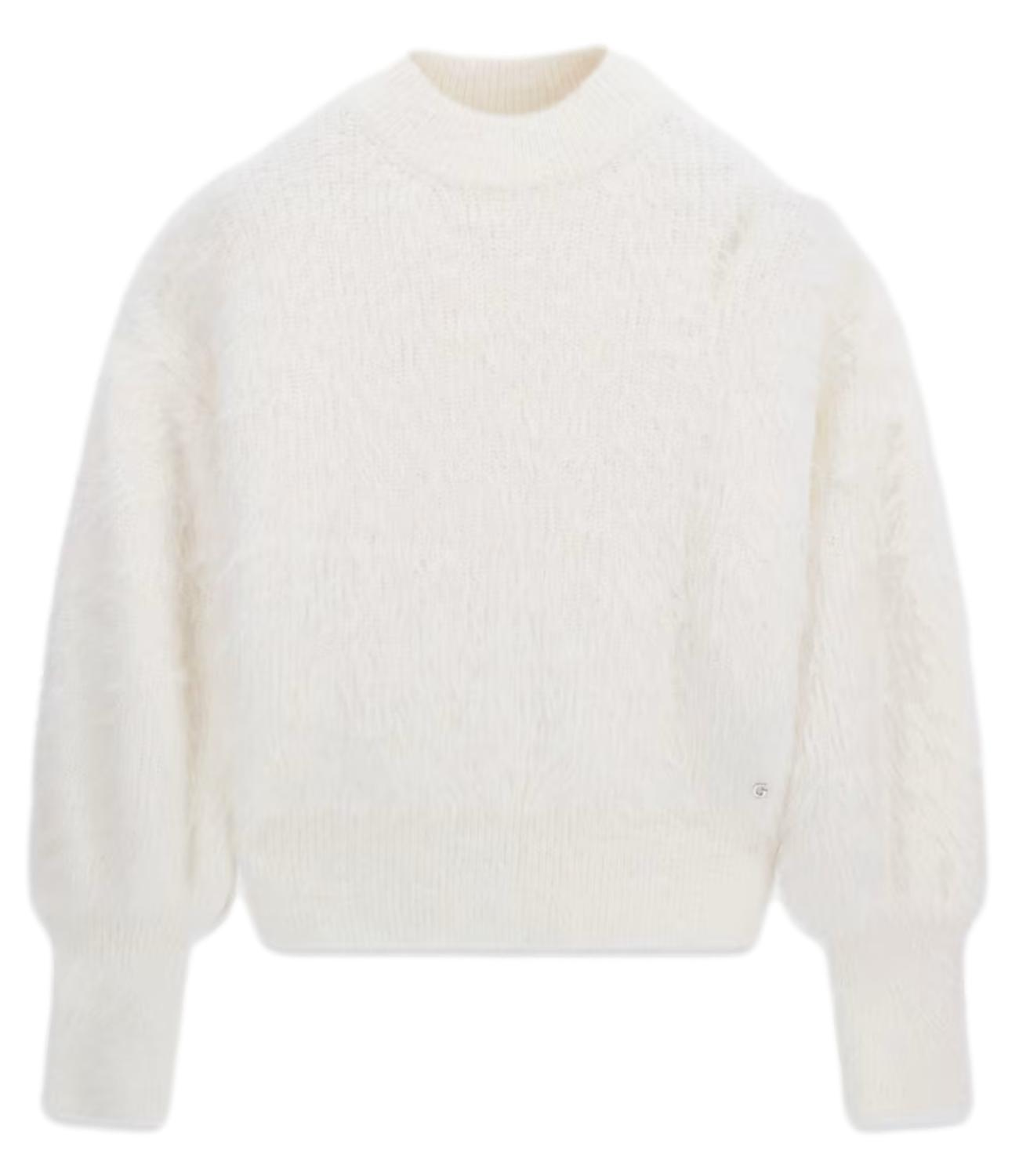 Guess Maglia da Donna - Cream White - W6br80z1839