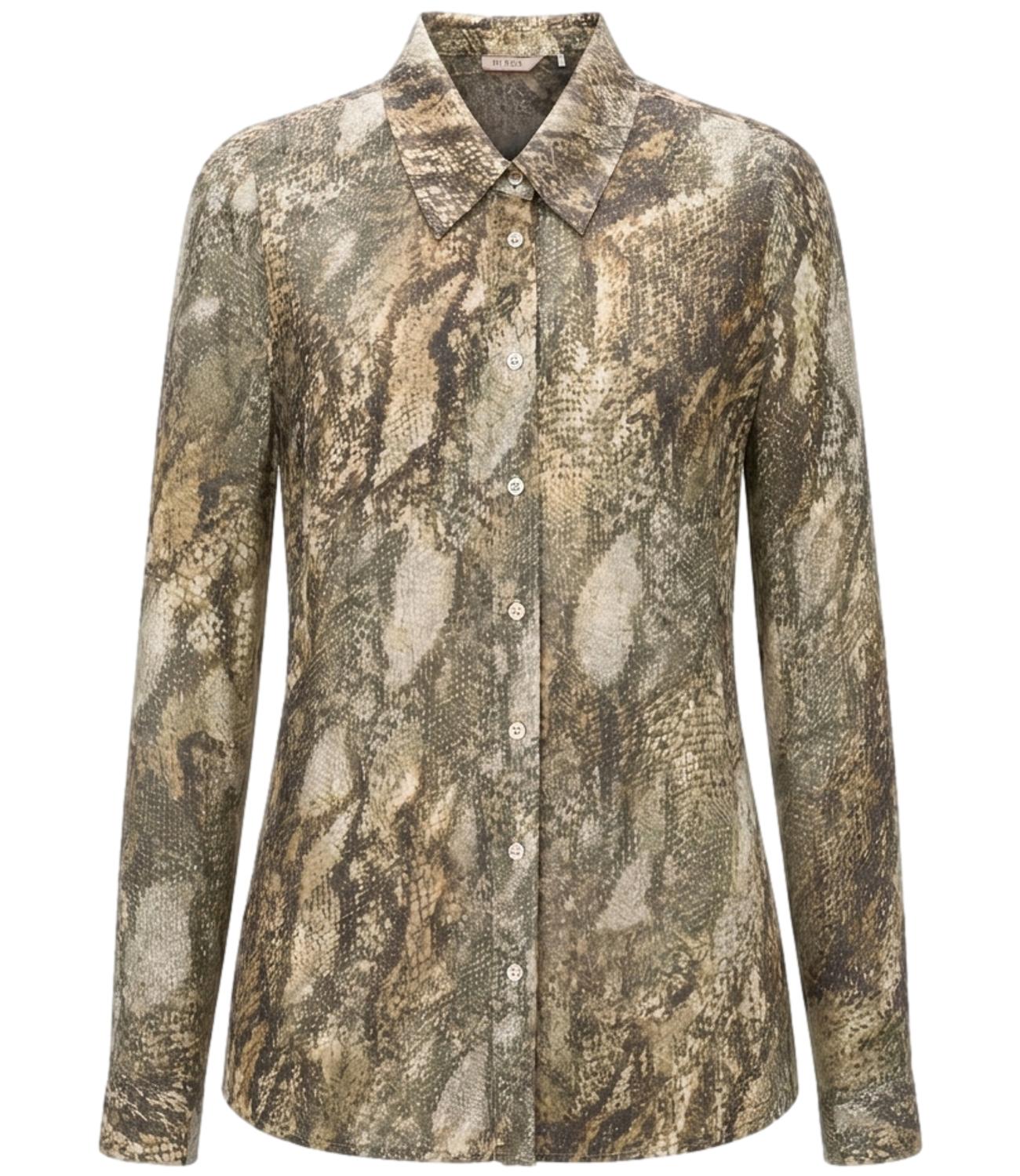 Guess Camicia da Donna - Rustic Phyton - W6yh68w3212