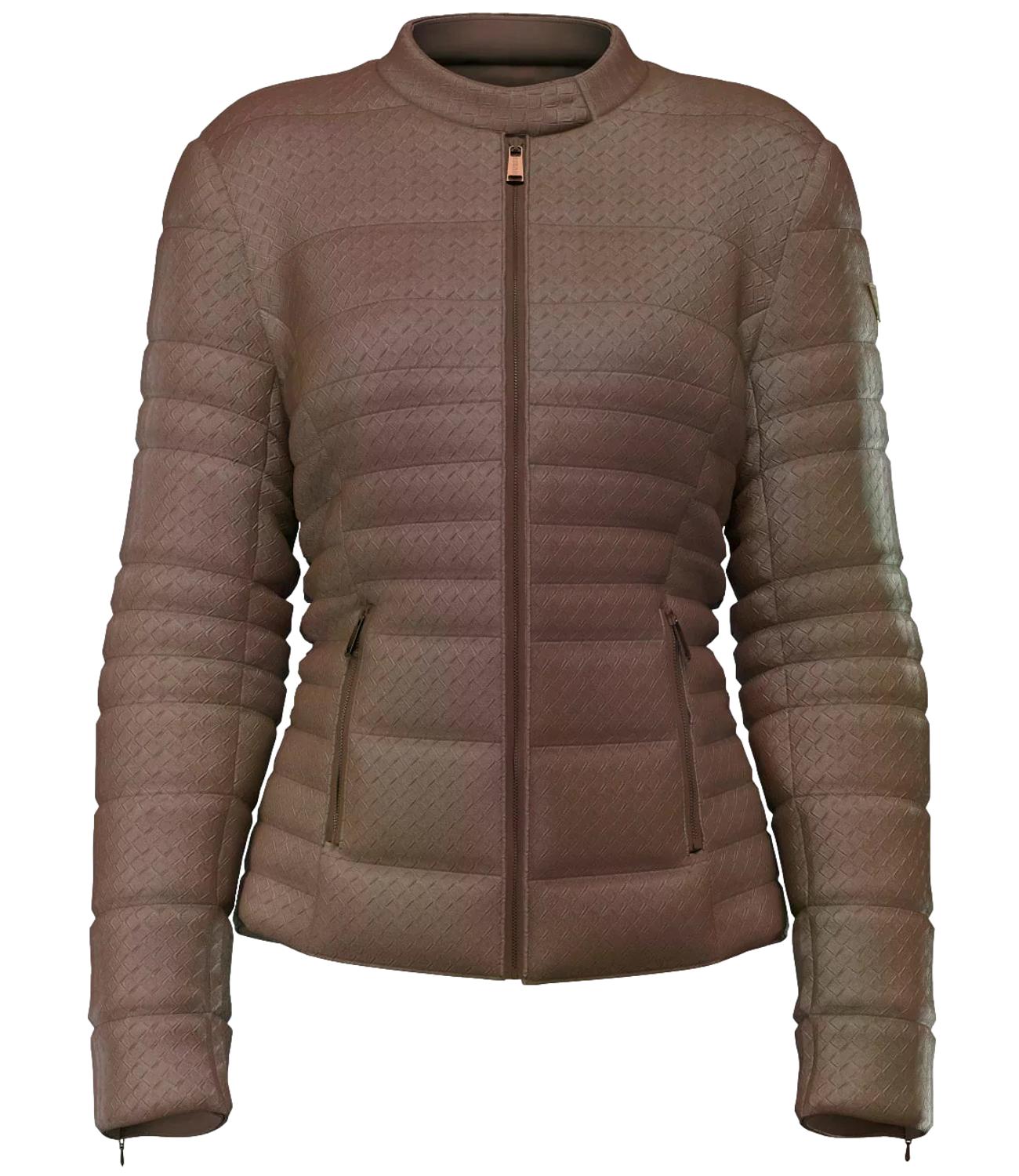 Guess Giubbino da Donna - Brown Sand - W6yl16w2891