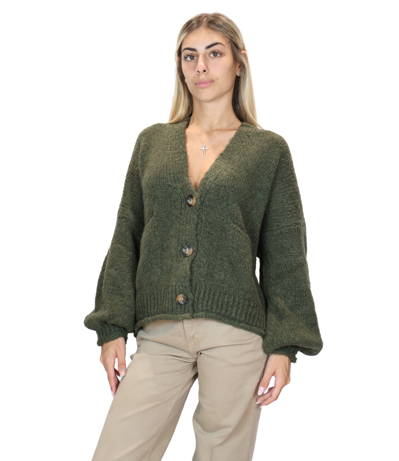 Have One Giacca da Donna - Militare - JiT-R026