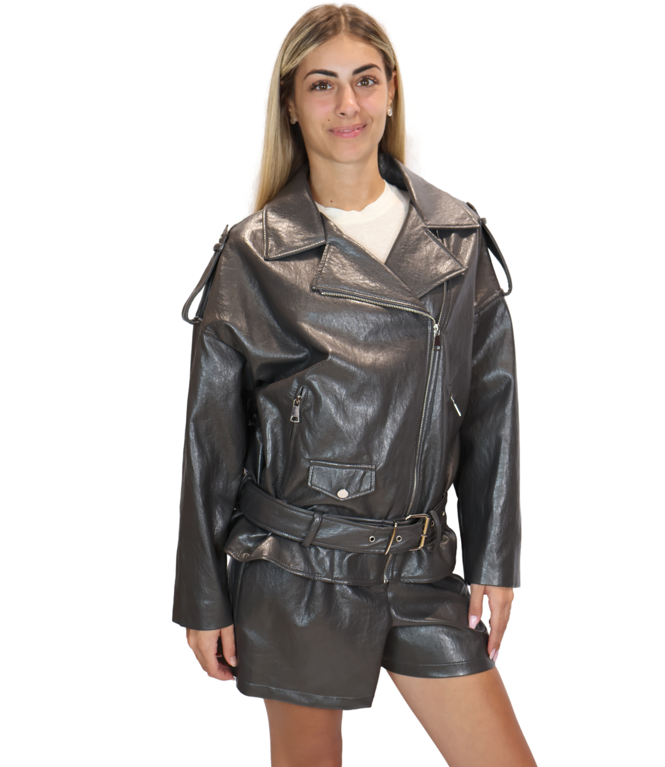 Have One Giacca da Donna - Grigio - JvI-R034