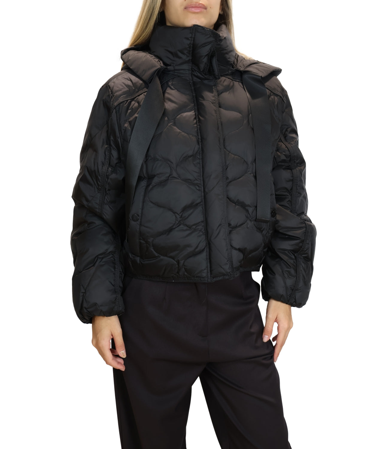 Have One Piumino da Donna - Nero - KcT-R013