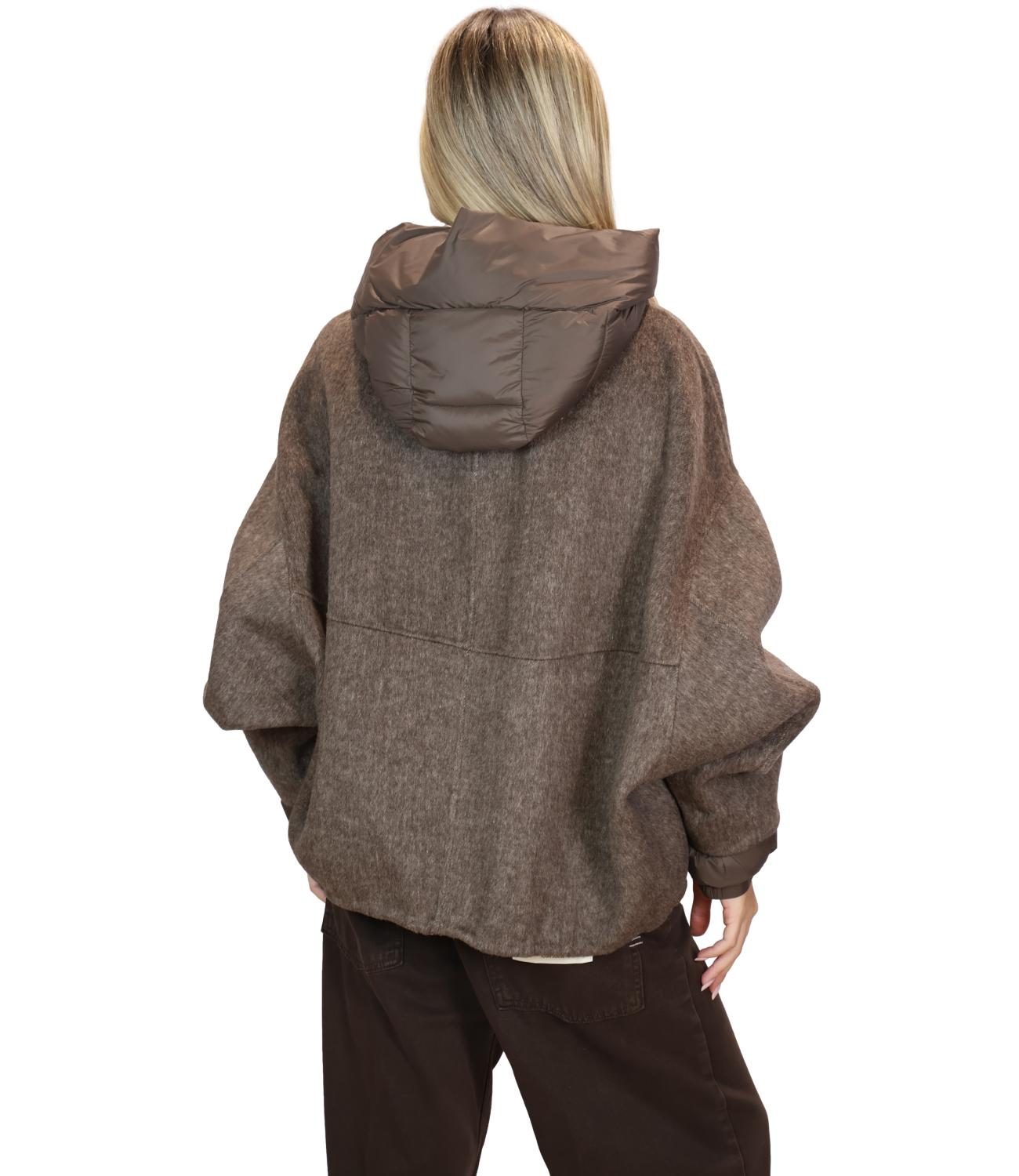 Have One Cappotto da Donna - Moro - KcT-R017