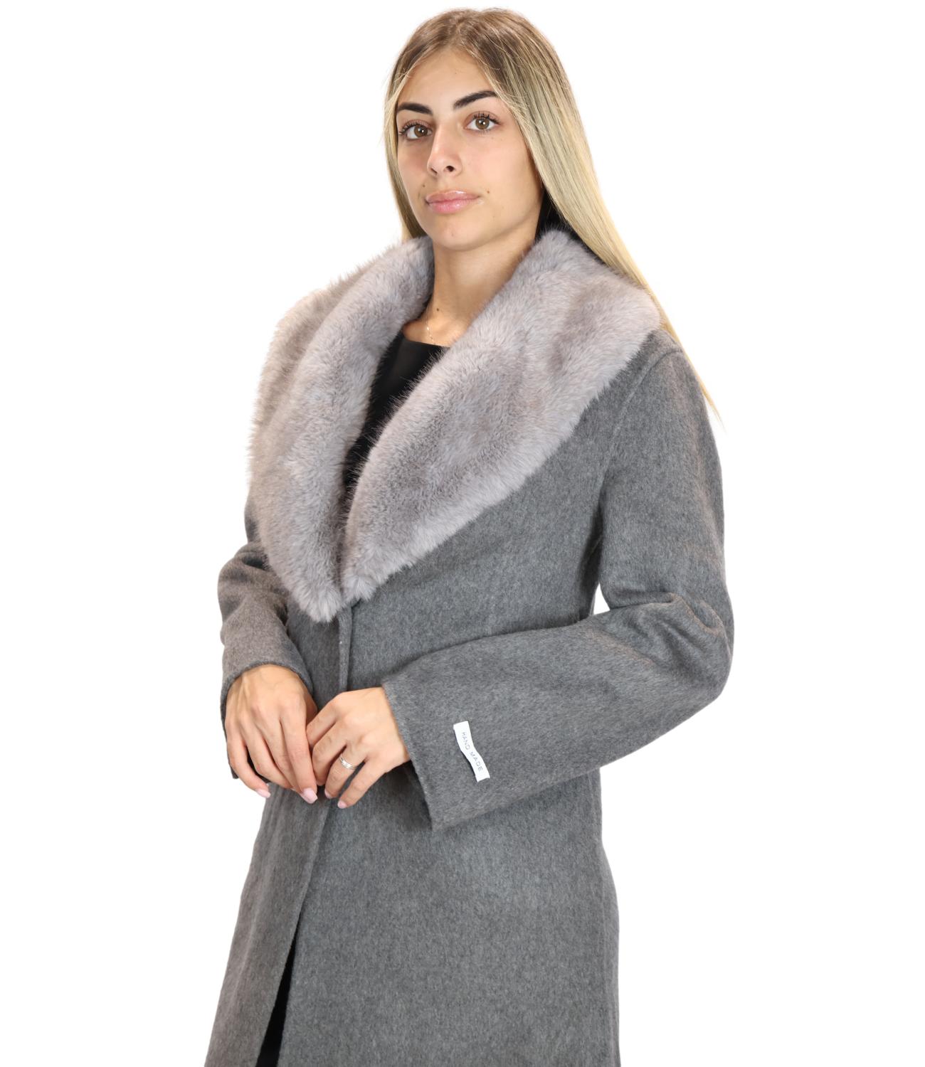 Have One Cappotto da Donna - Grigio - KiD-R001