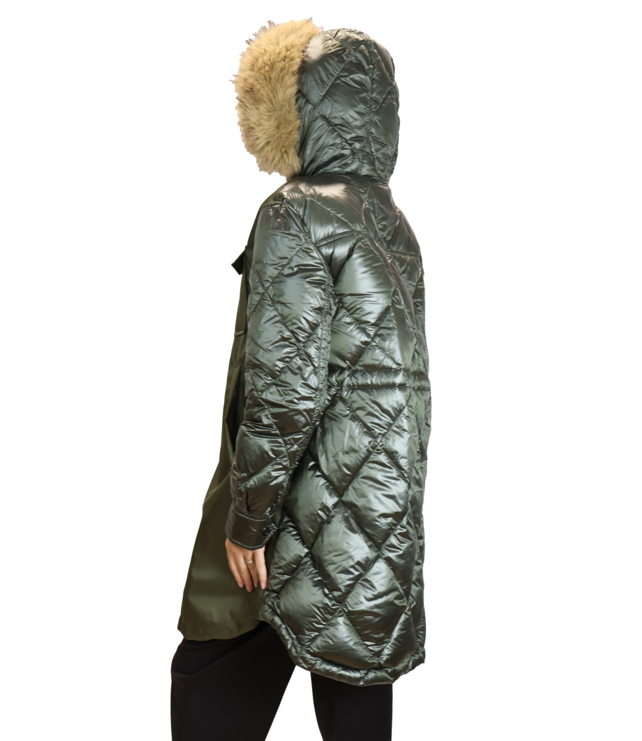 Have One Piumino da Donna - Militare - KiD-R006