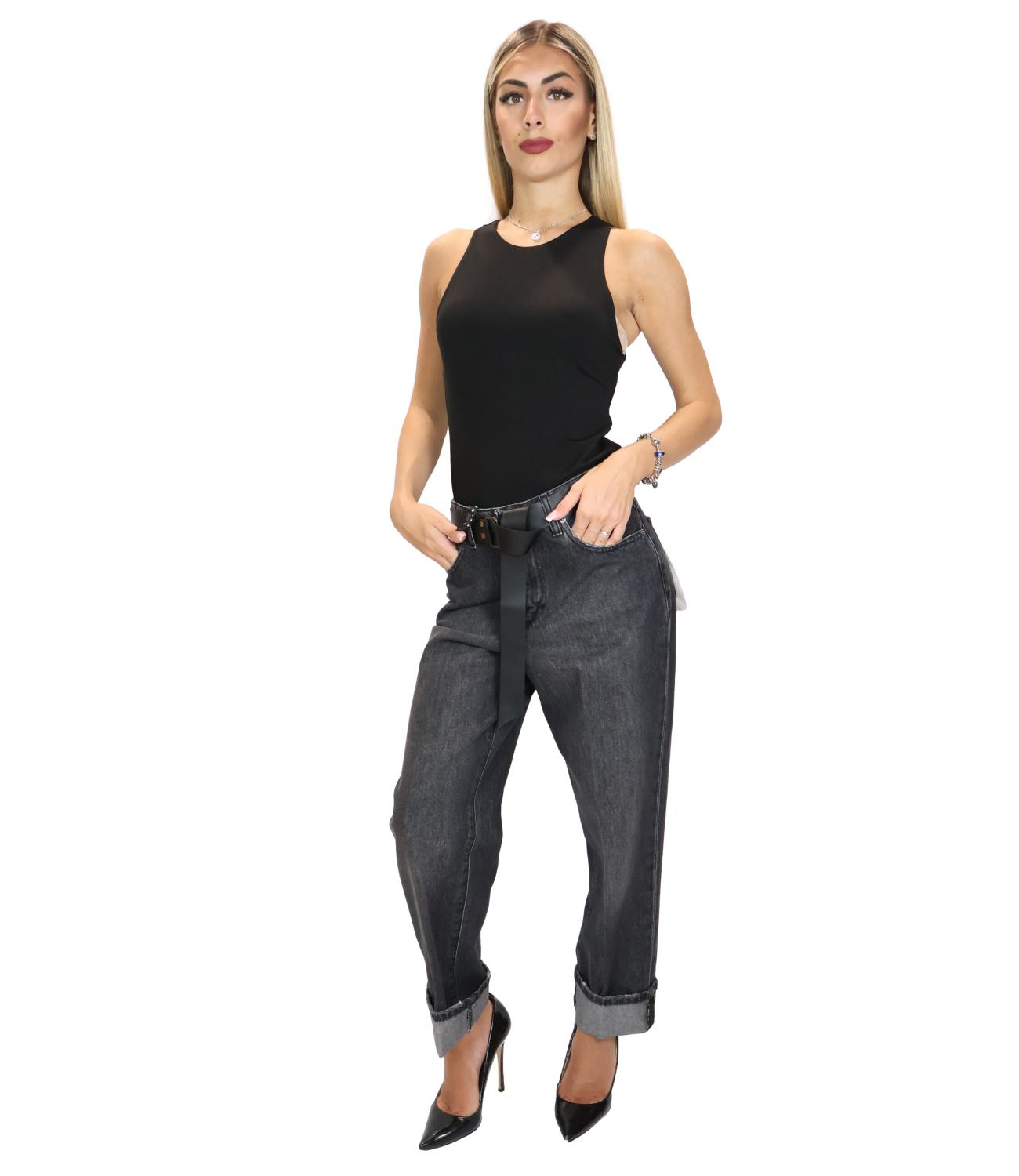 Have One Jeans da Donna - Nero - PlS-R134