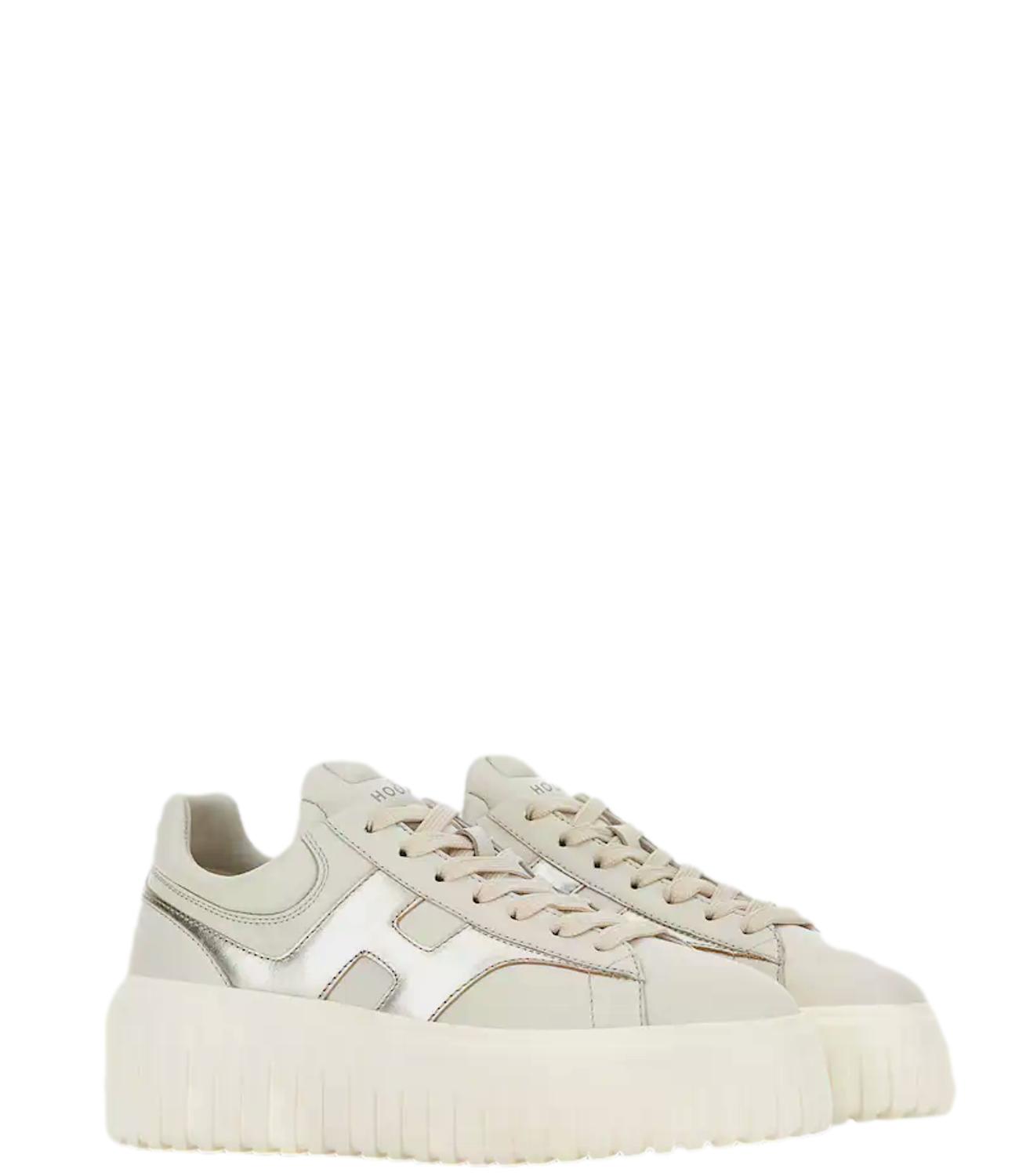 Hogan Scarpe da Donna - B013(yogurt)+b202(platino) - Hxw6450fe91ncs
