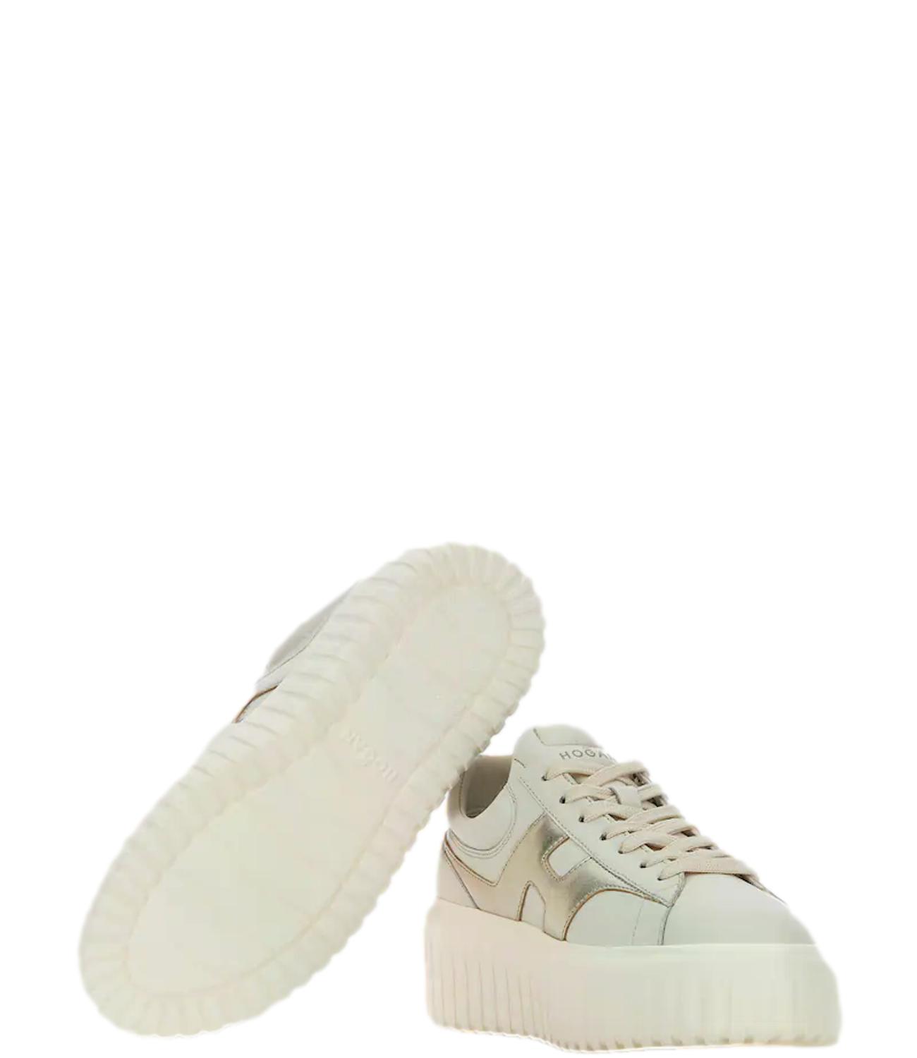 Hogan Scarpe da Donna - B013(yogurt)+b202(platino) - Hxw6450fe91ncs