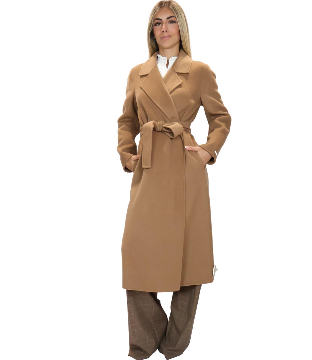 Iblues Cappotto da Donna - Cammello - 2627016031200