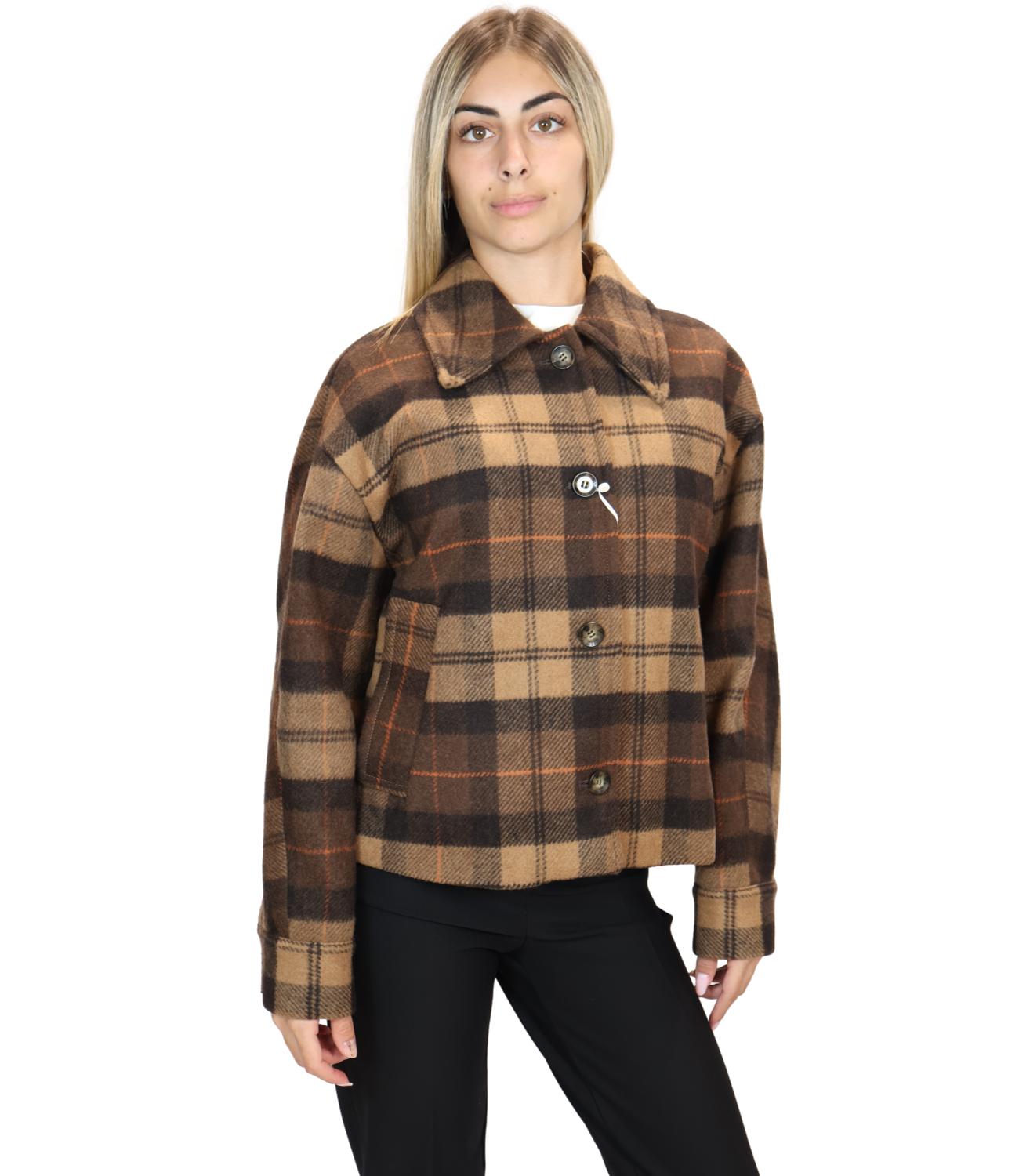 Iblues Giaccone da Donna - Marrone - 2627086062200